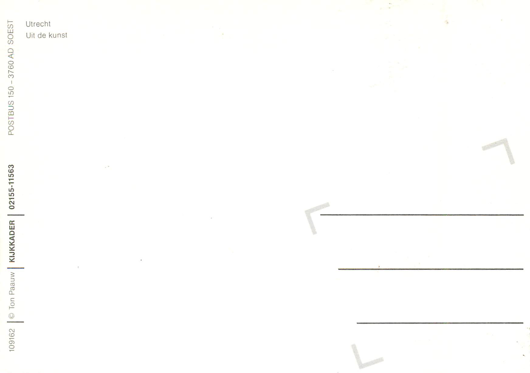 CPM Utrecht — Rückseite