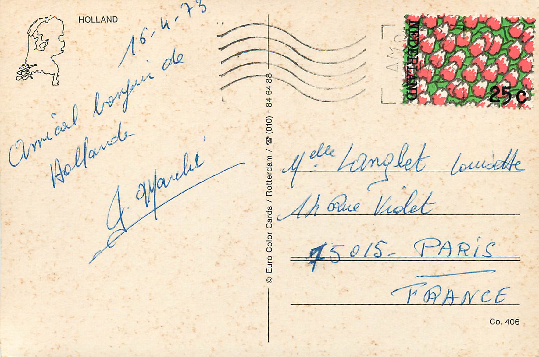 CPM Holland — Rückseite