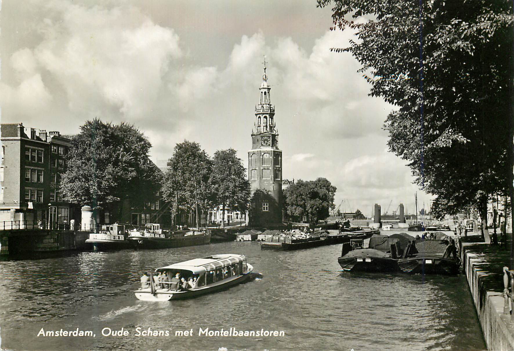 CPM Amsterdam Oude Schans met Montelbaanstoren