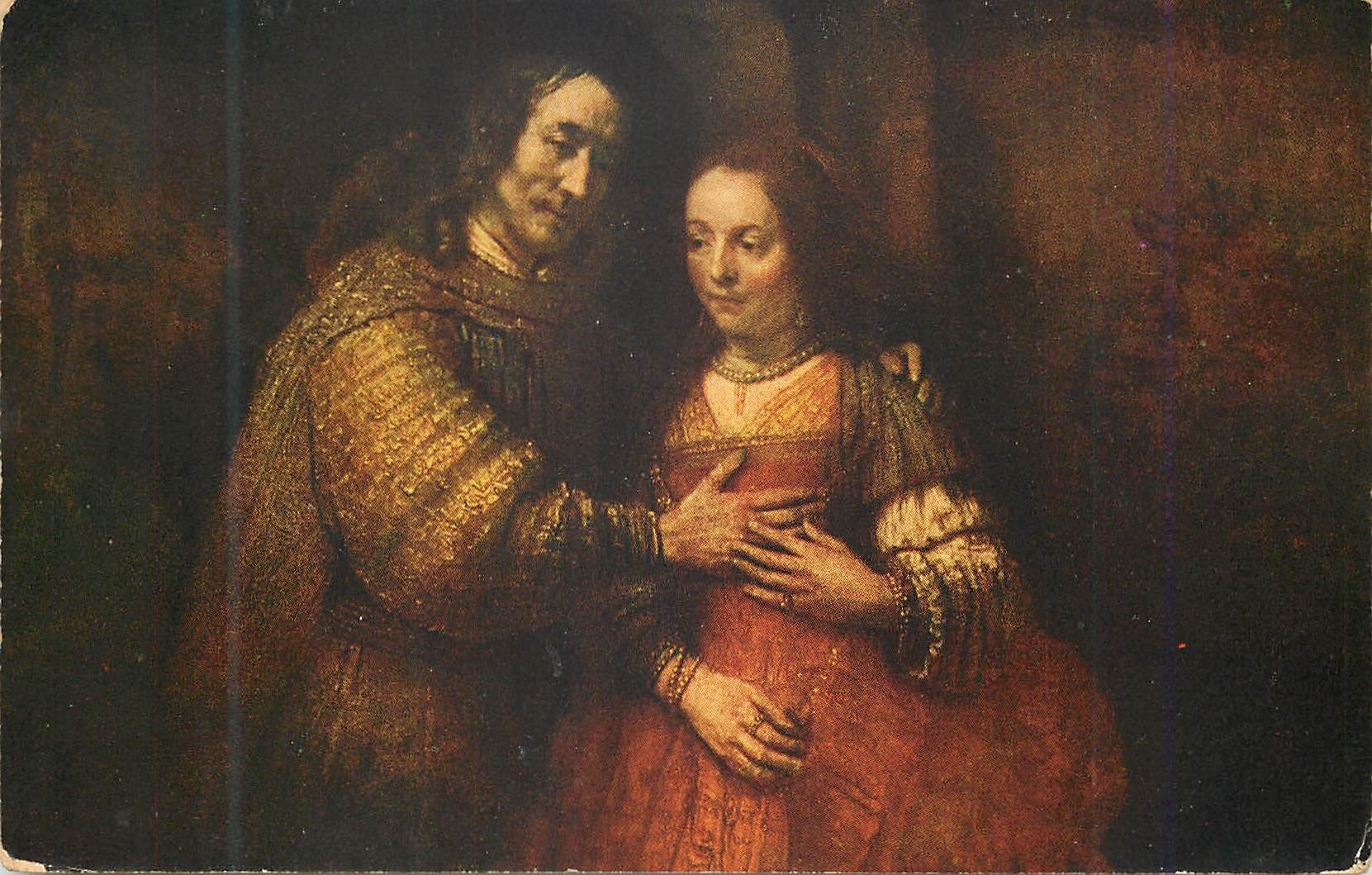 CPM Rijksmuseum Amsterdam Rembrandt van Rijn The Jewish bride