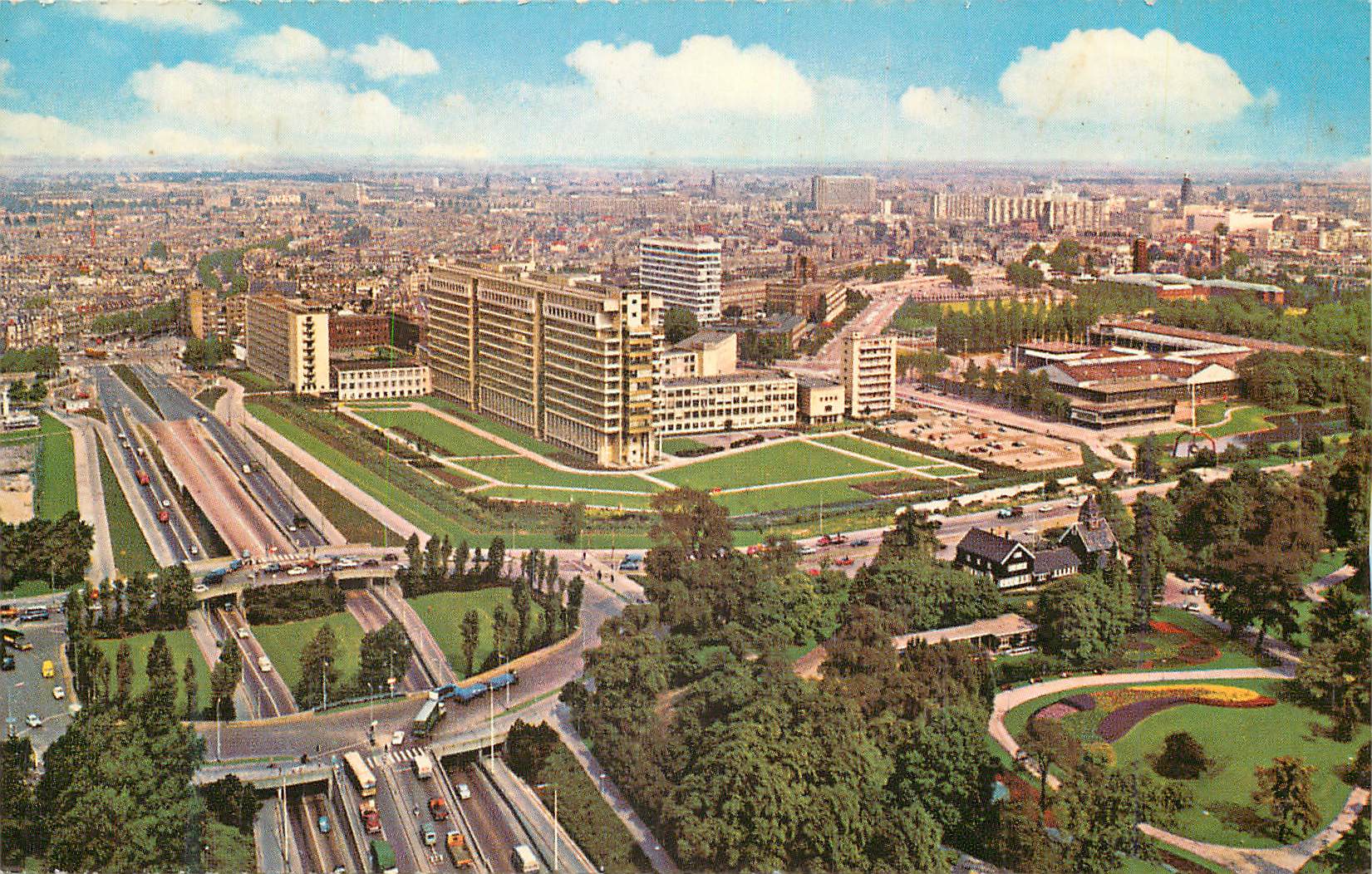 CPM Rotterdam Panorama met Dijkzigt Ziekenhuis