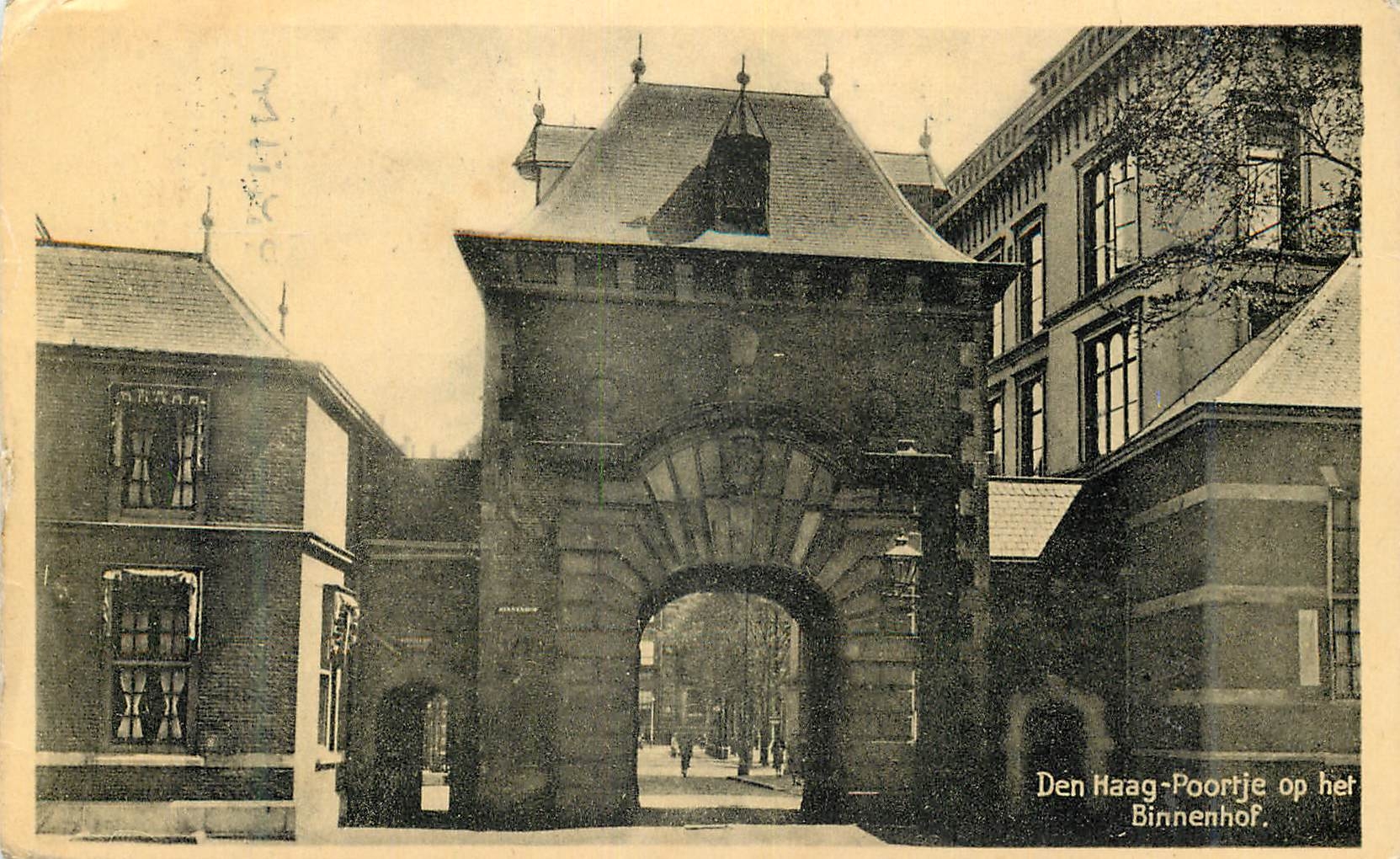 CPM Den Haag Poortje op het Binnenhof
