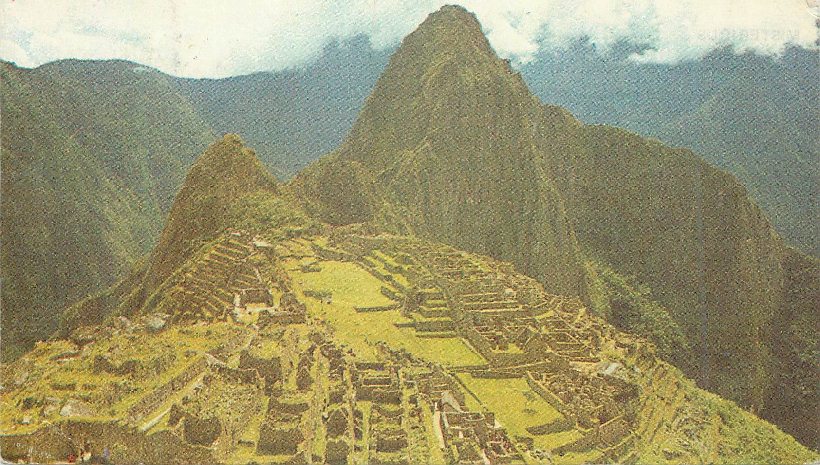 CPM Misterious The Misterios city of Machupichu Cuzco Peru