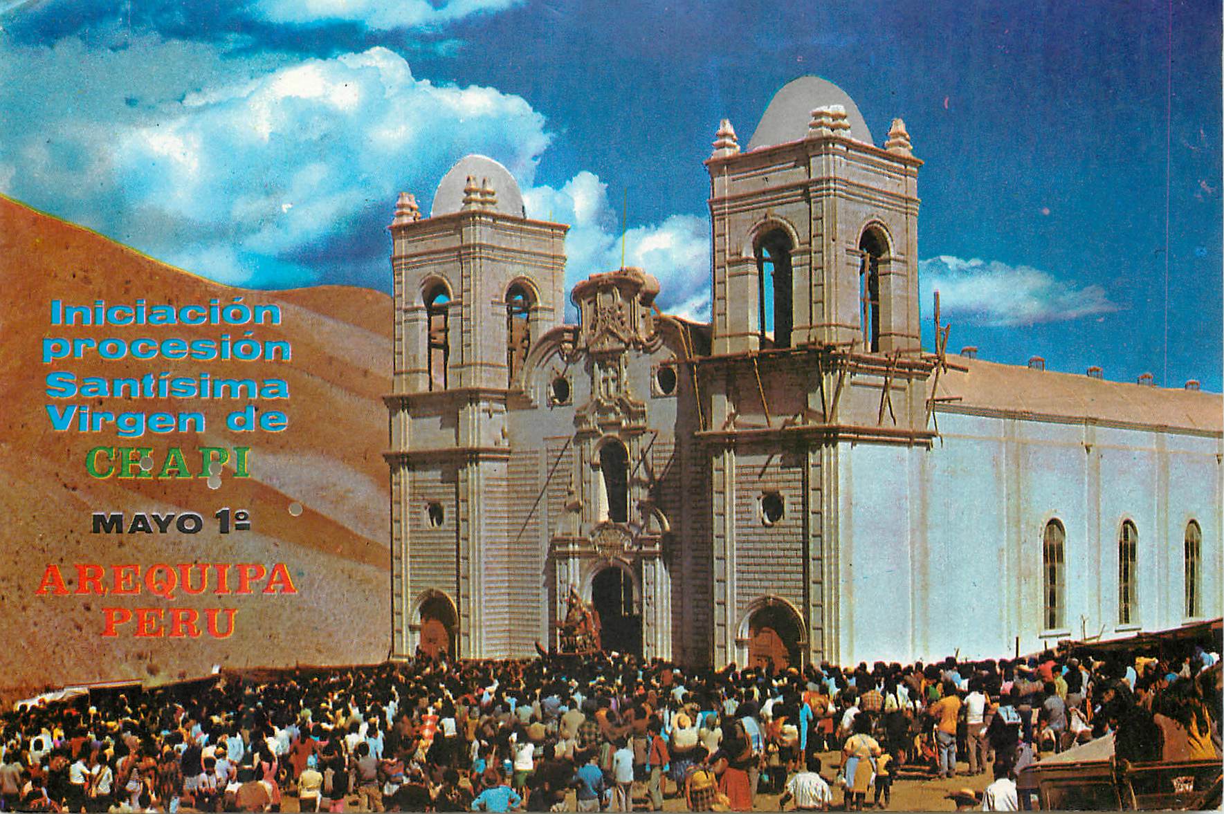 CPM Arequipa Peru Modern view of Our Lady Chapi