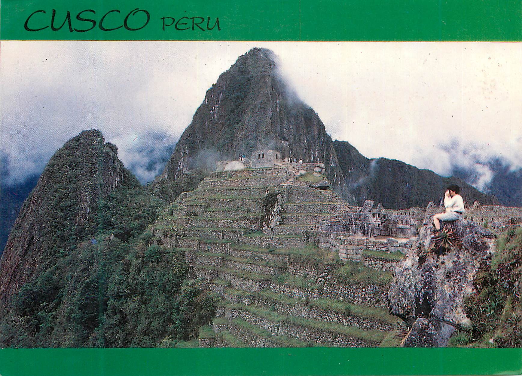CPM Cuzco Peru Ciudadela de MacchuPicchu Cuzco