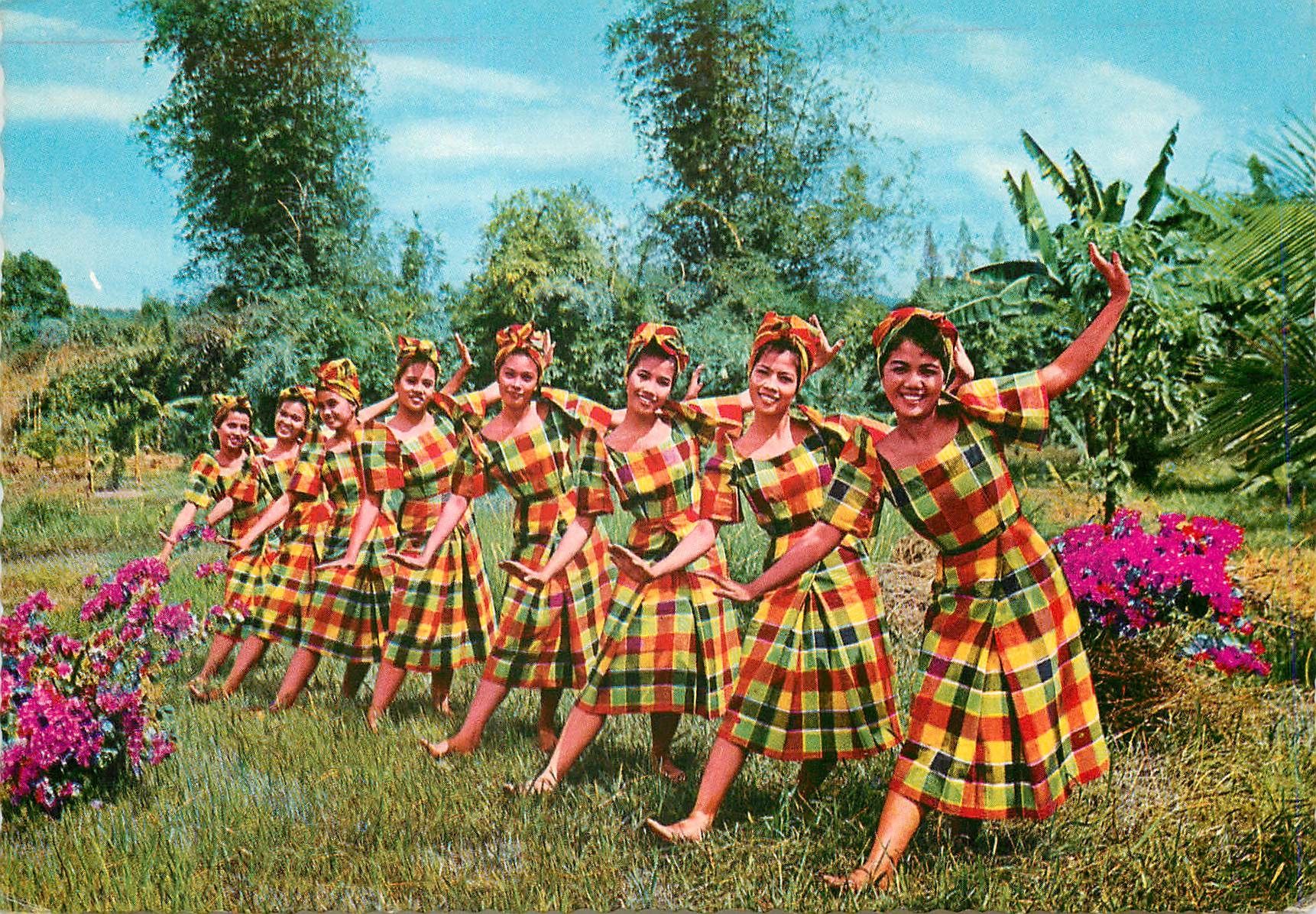 CPM Itik itik A native dance interpreting the playfulness of duckling wading in the river Philippines