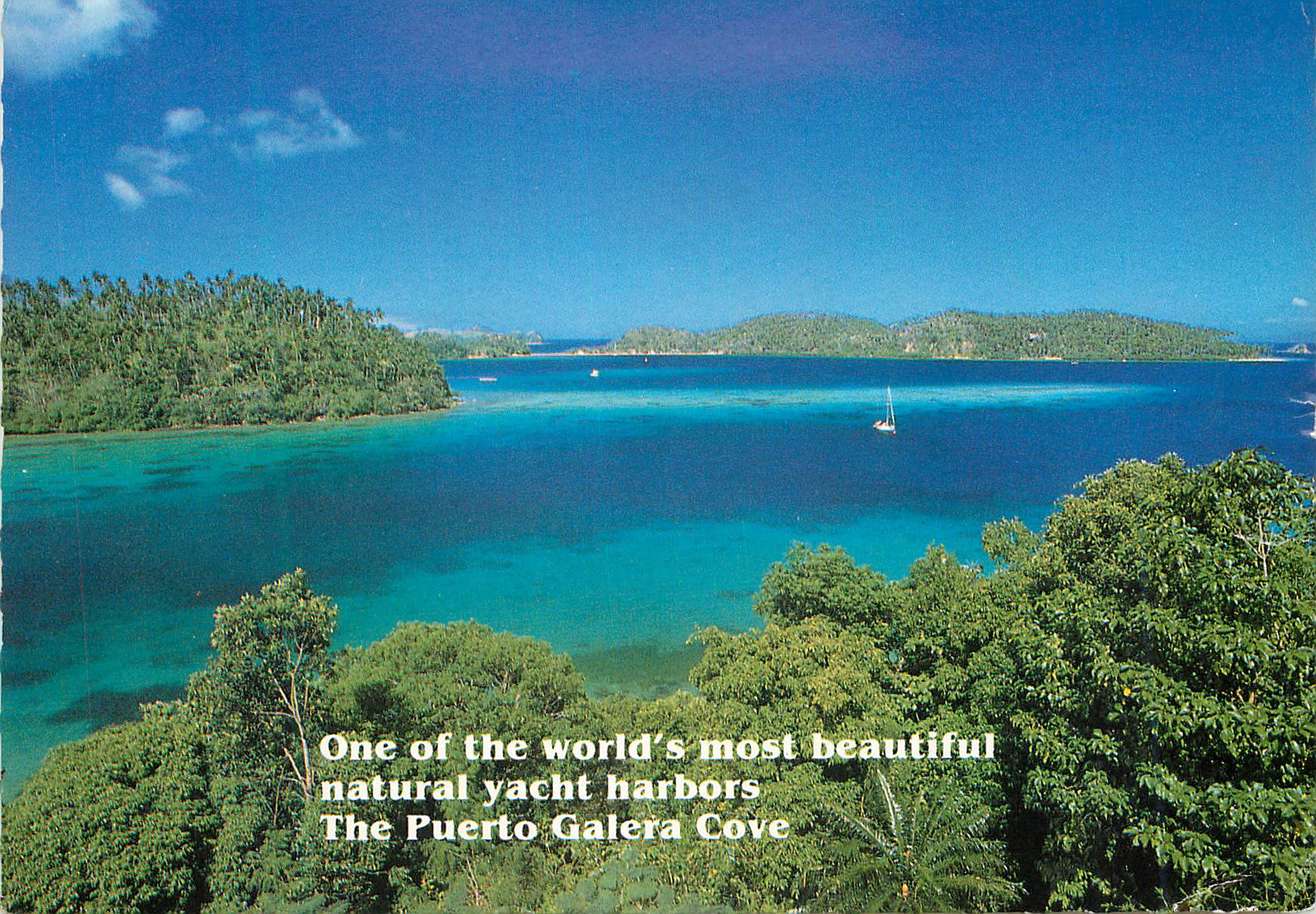 CPM Beautiful Philippines The Puerto Galera Cove One of the Worlds most beautiful natural yacht harbors