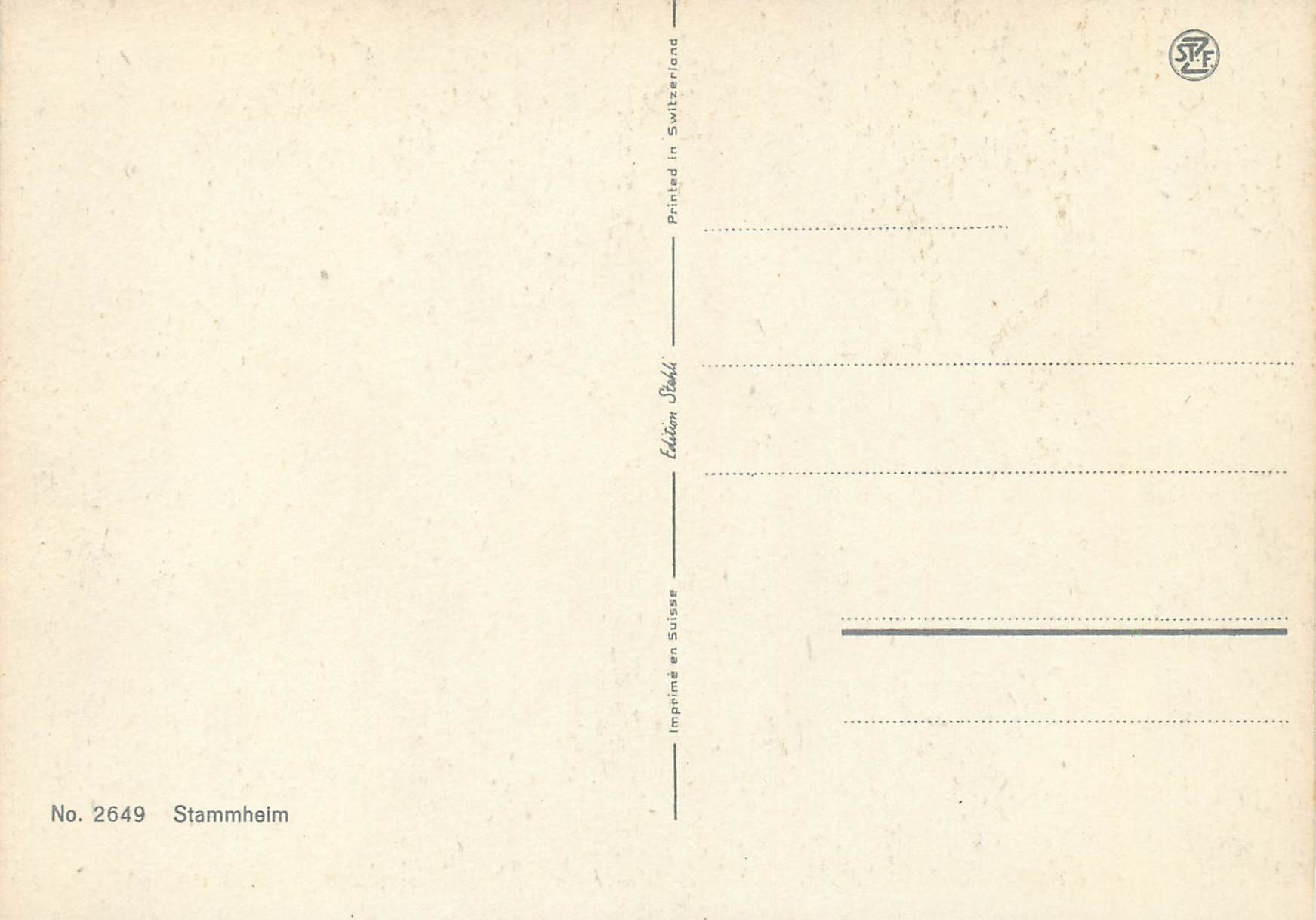 CPM Stammheim — Rückseite