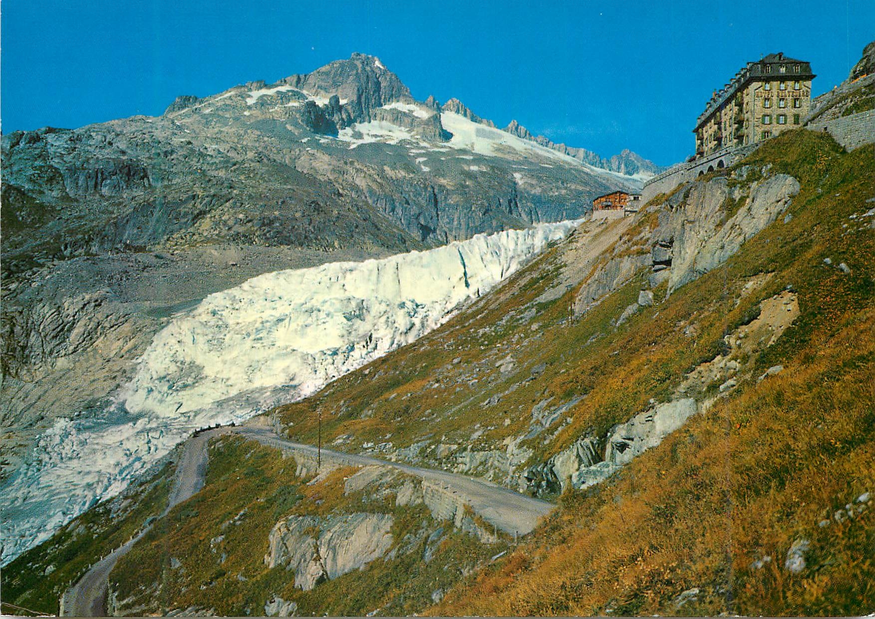CPM Belvedere Furkapass Glacier du Rhone Gerstenhorn