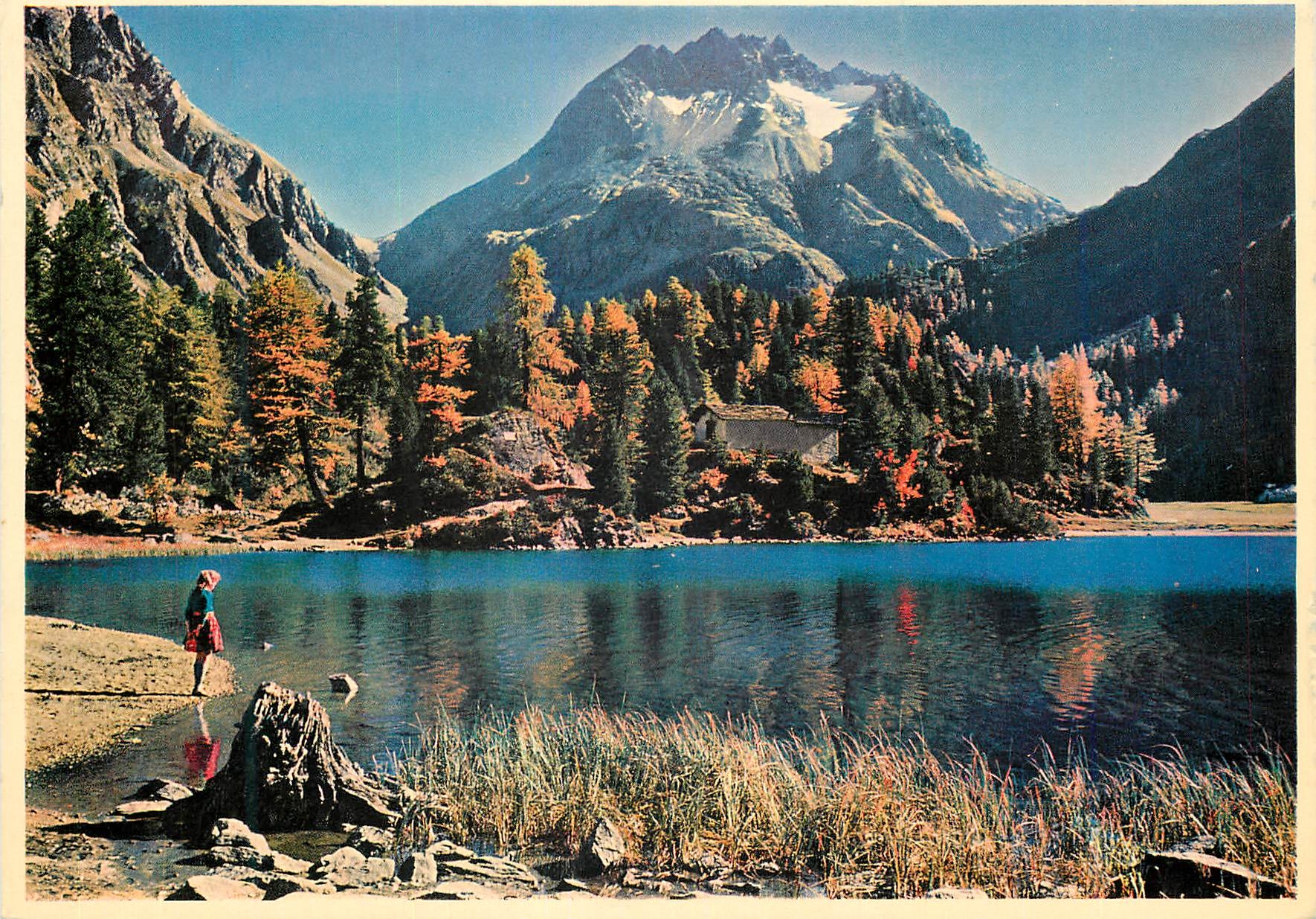 CPM Maloja Lago di Cavloccio mit Monte del Forno