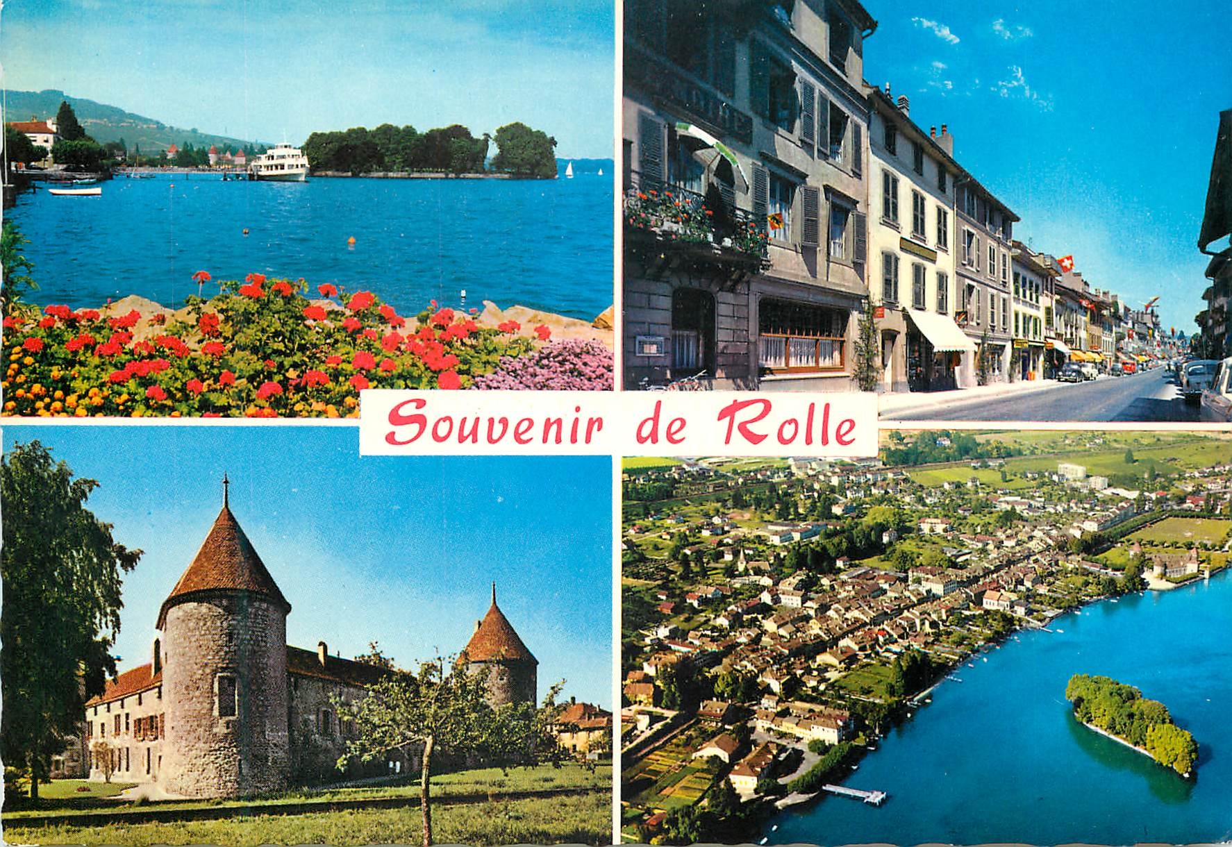 CPM Souvenir de Rolle La Grand Rue