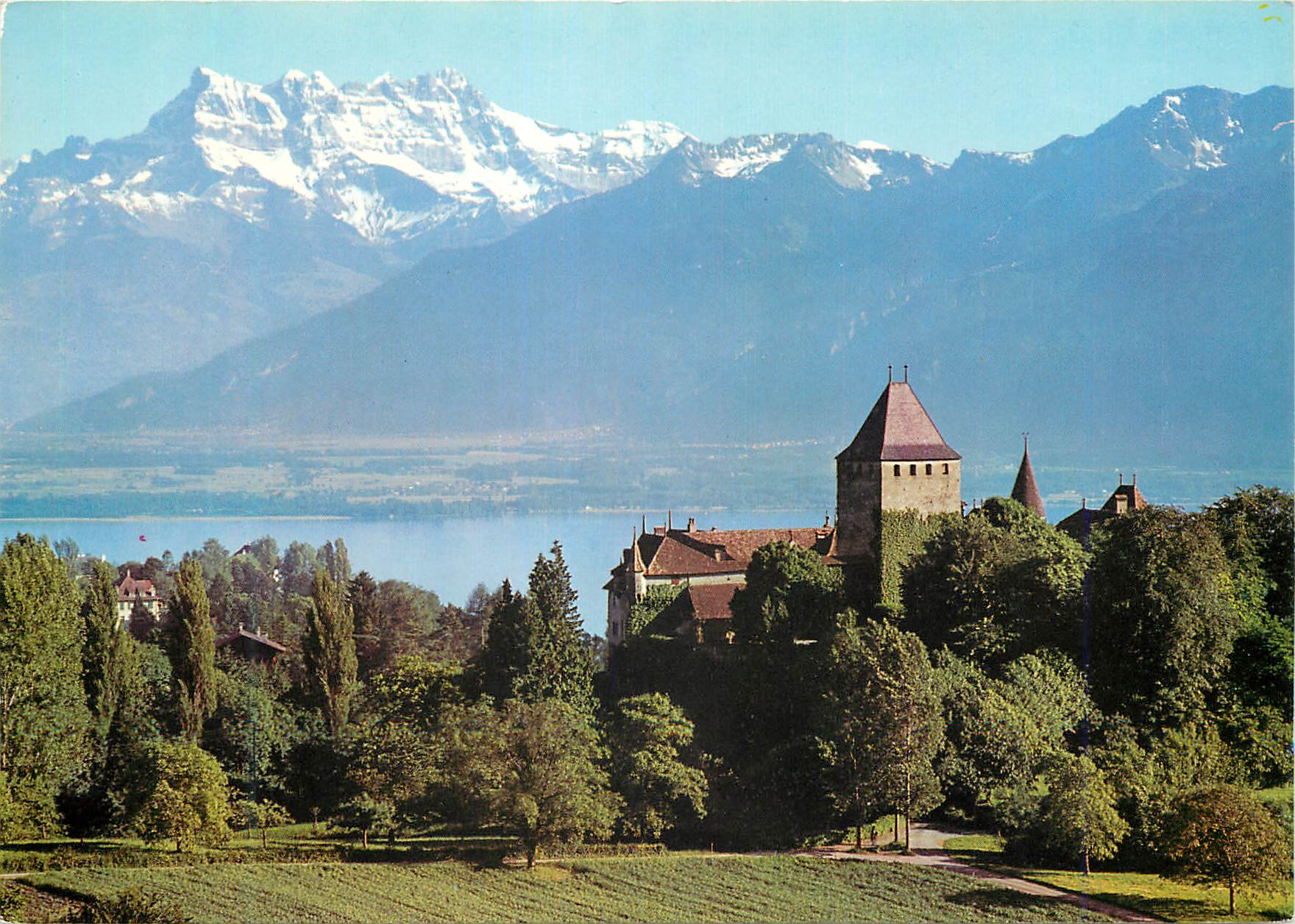 CPM Blonay pres Montreux Lac Leman et les Dents du Midi