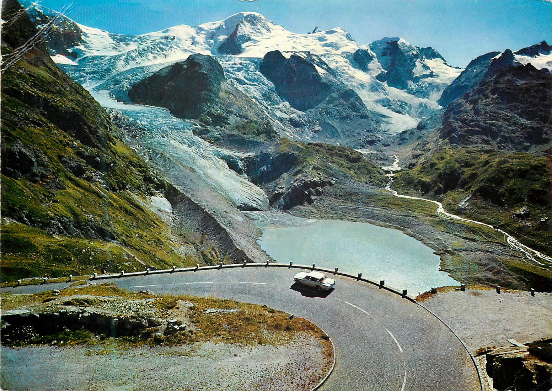 CPM Sustenpass Gletscherrank mit Gwachtenhorn Tierberge und Steingletscher