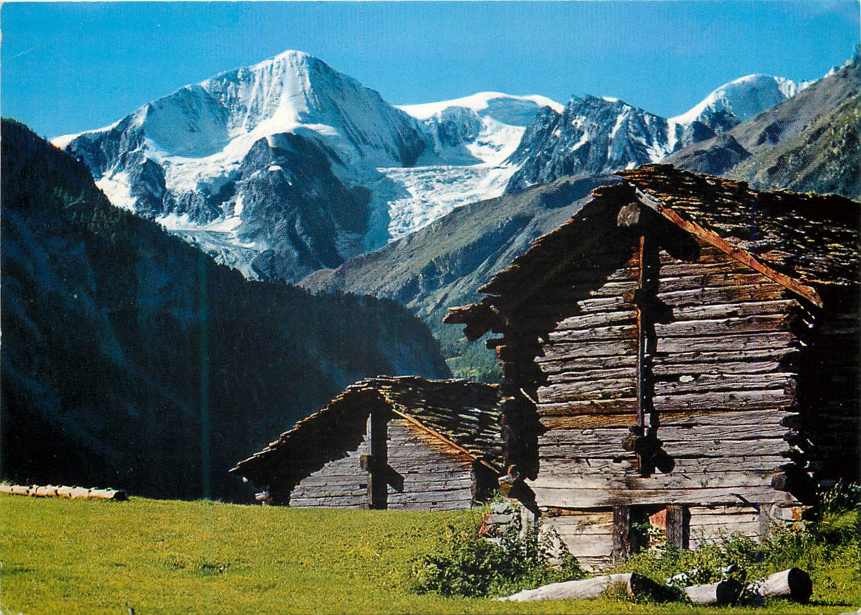 CPM Mazots du Val d Herens avec le Pigne d Arolla