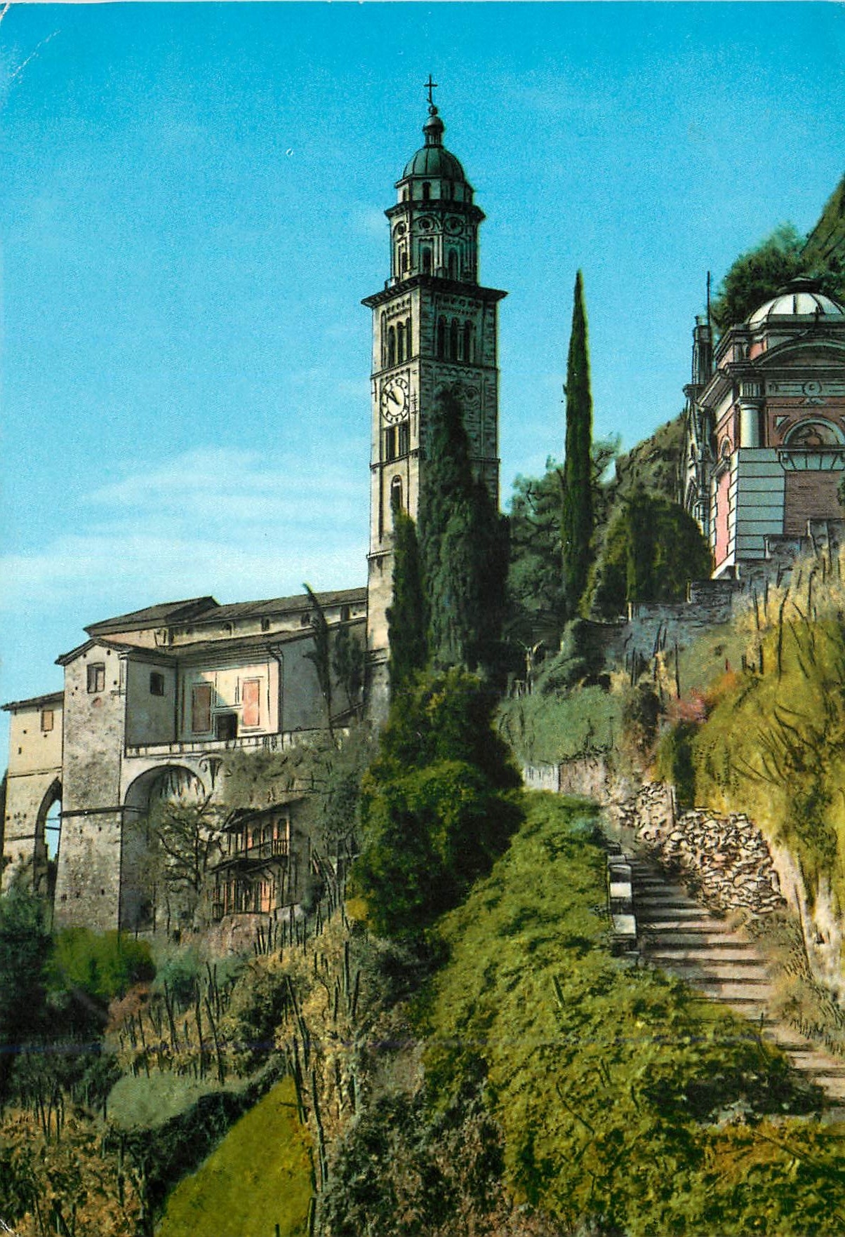 CPM Chiesa di Morcote Lago di Lugano
