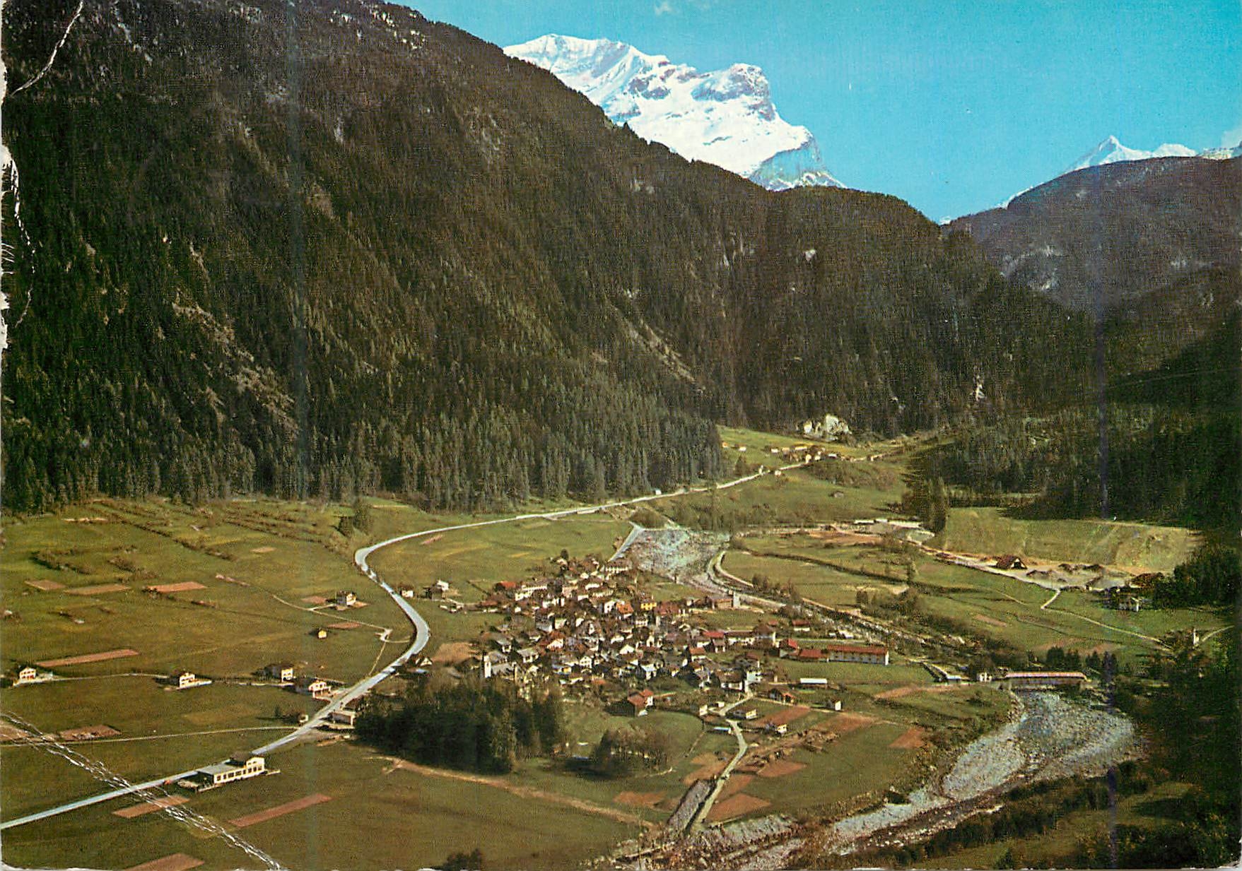 CPA Andeer mit Piz Grisch Aufnahme und Verlag