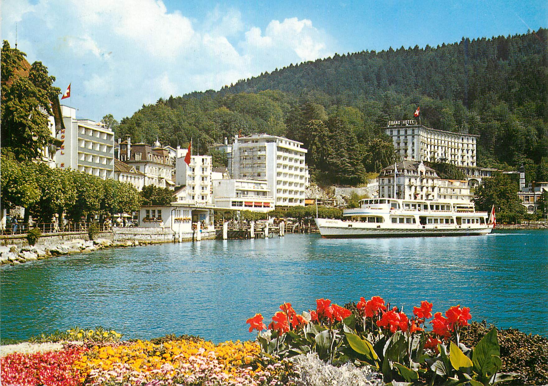 Brunneren — Lake Vierwaldstättersee — Verlag Brunnen