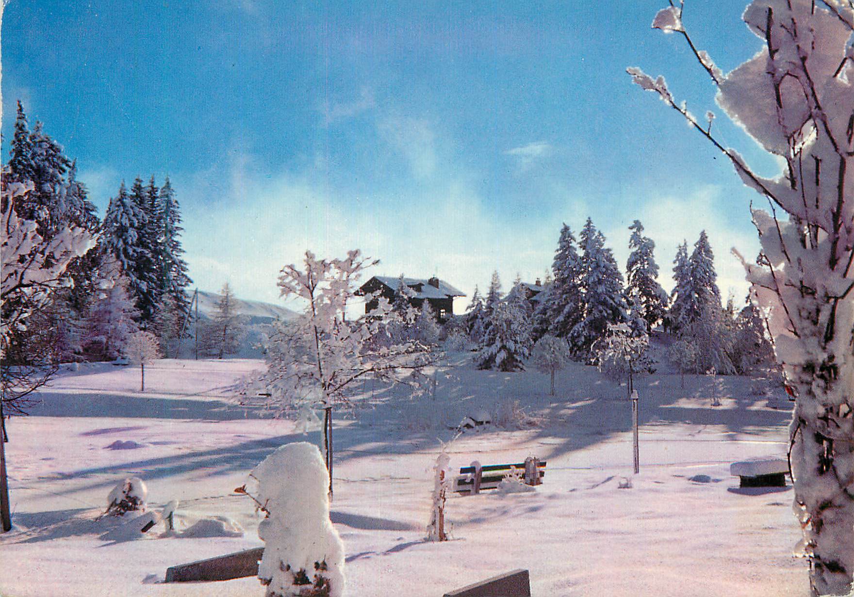 CPA Vue depuis la terrasse de la Potiniere