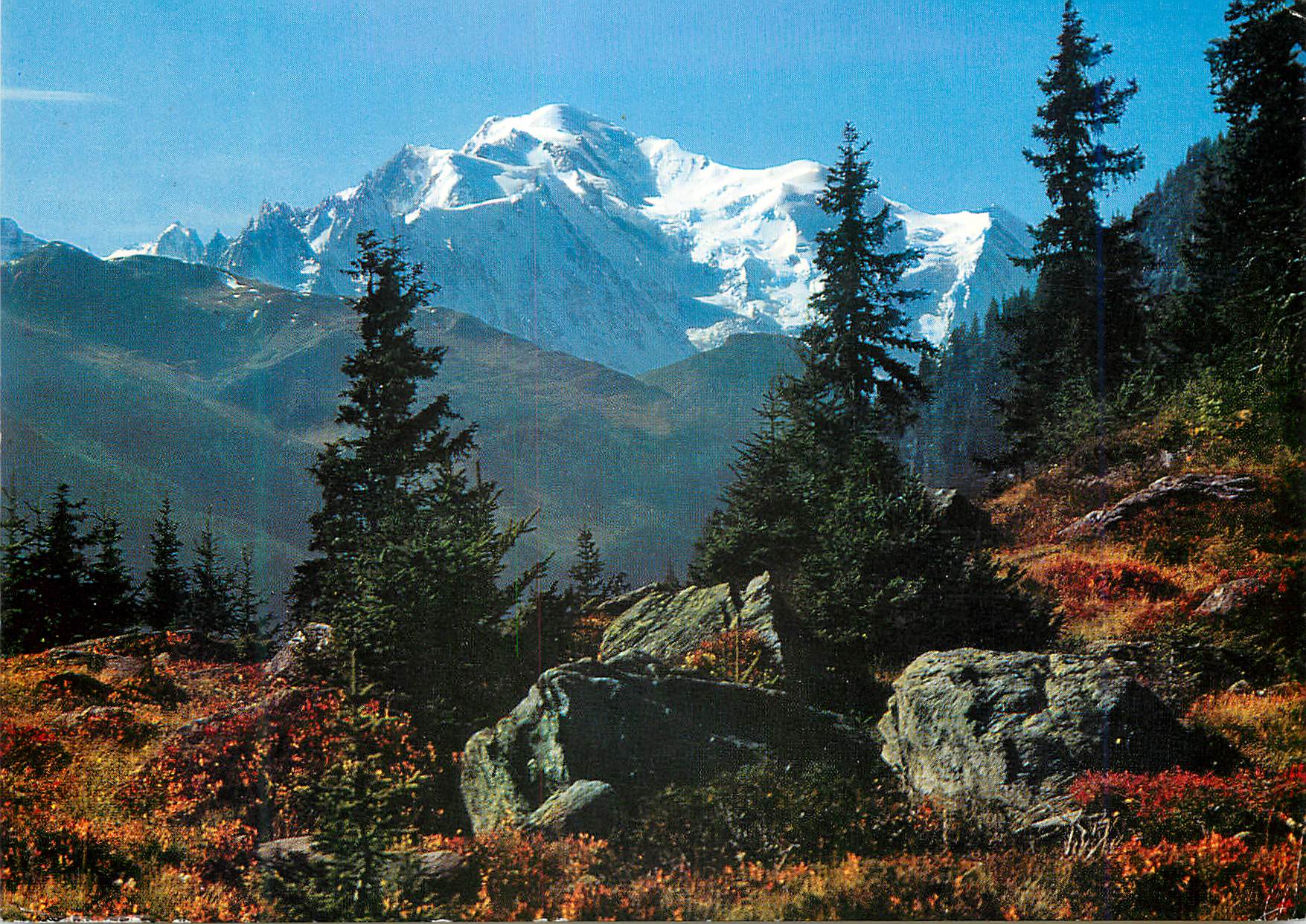 CPM Alpe de la Creuse Le Mt Blanc