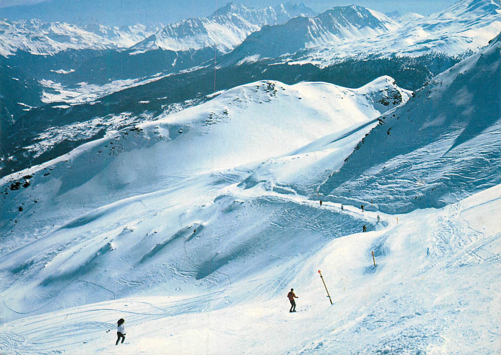 CPM Lenzerheide Abfahrt Piz Scalottas Blick ins Oberhalbstein