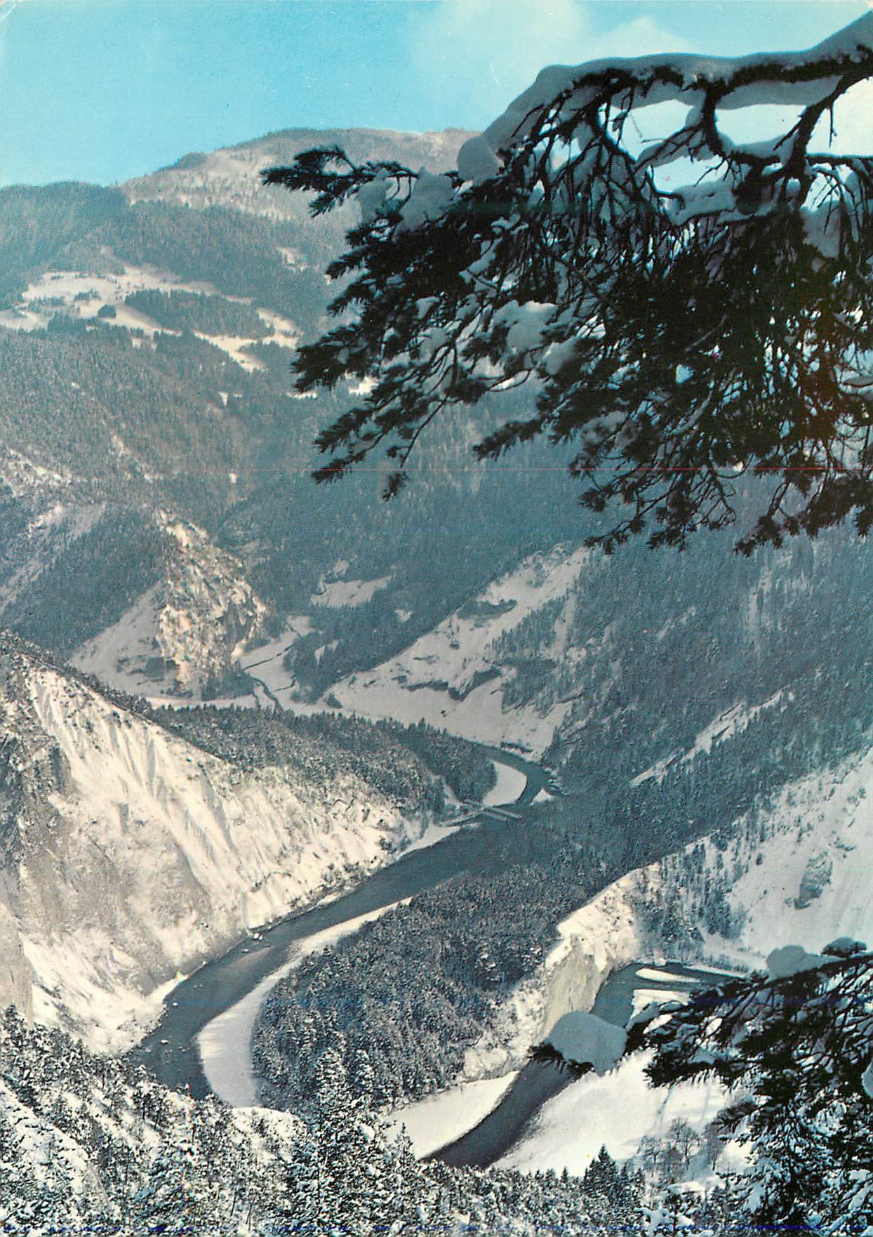 CPM Flims Die Rheinschlucht bei Conn