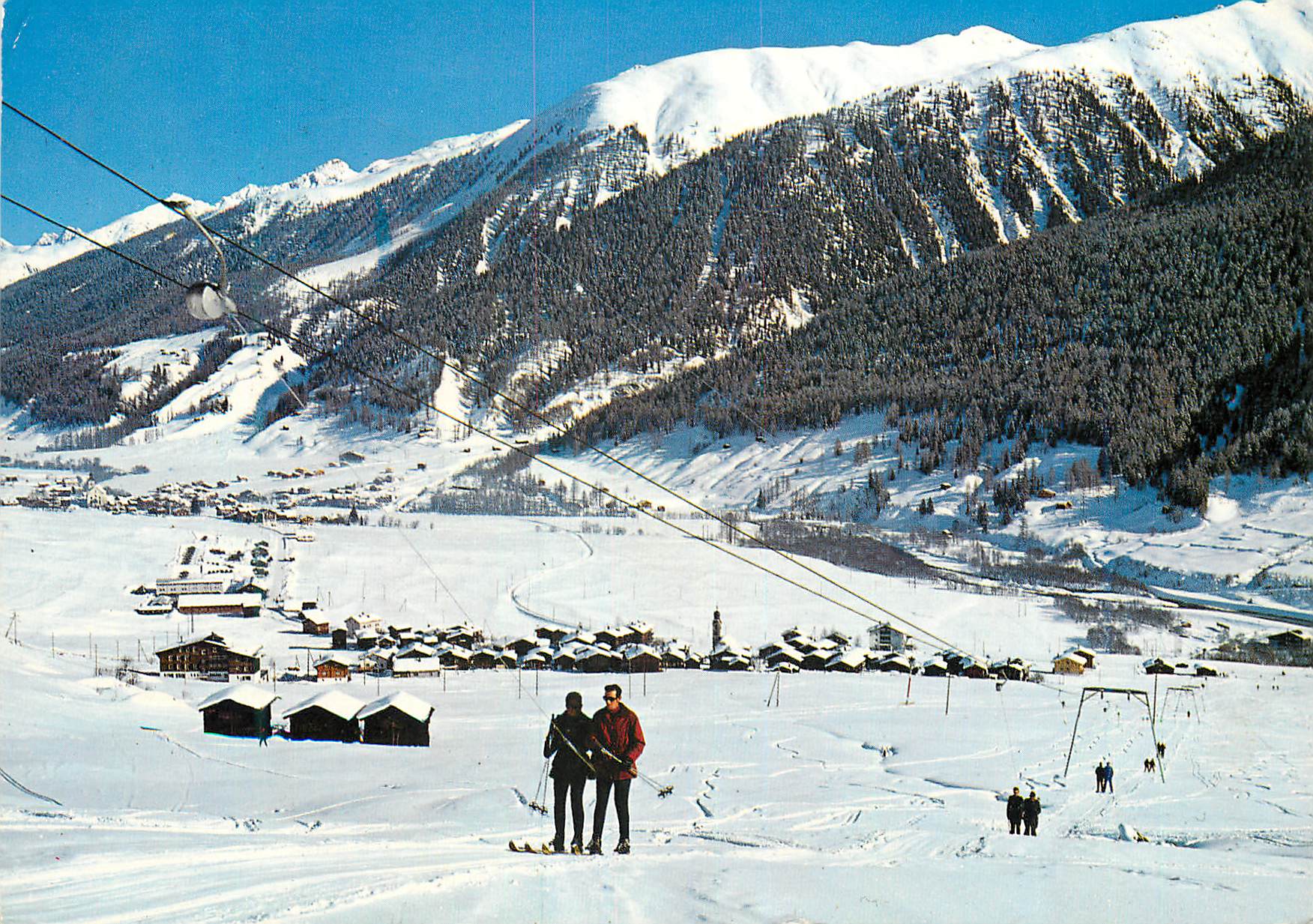 CPM Gluringen und Reckingen Wallis mit Chalets Jungbrunnen Engelmatt und Blinnensand