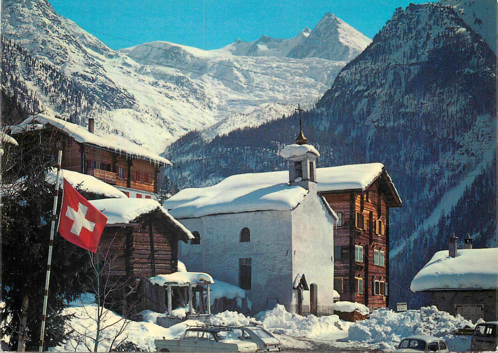 CPM Reid ob St Niklaus und Grachen Riedgletscher Nadelhorn