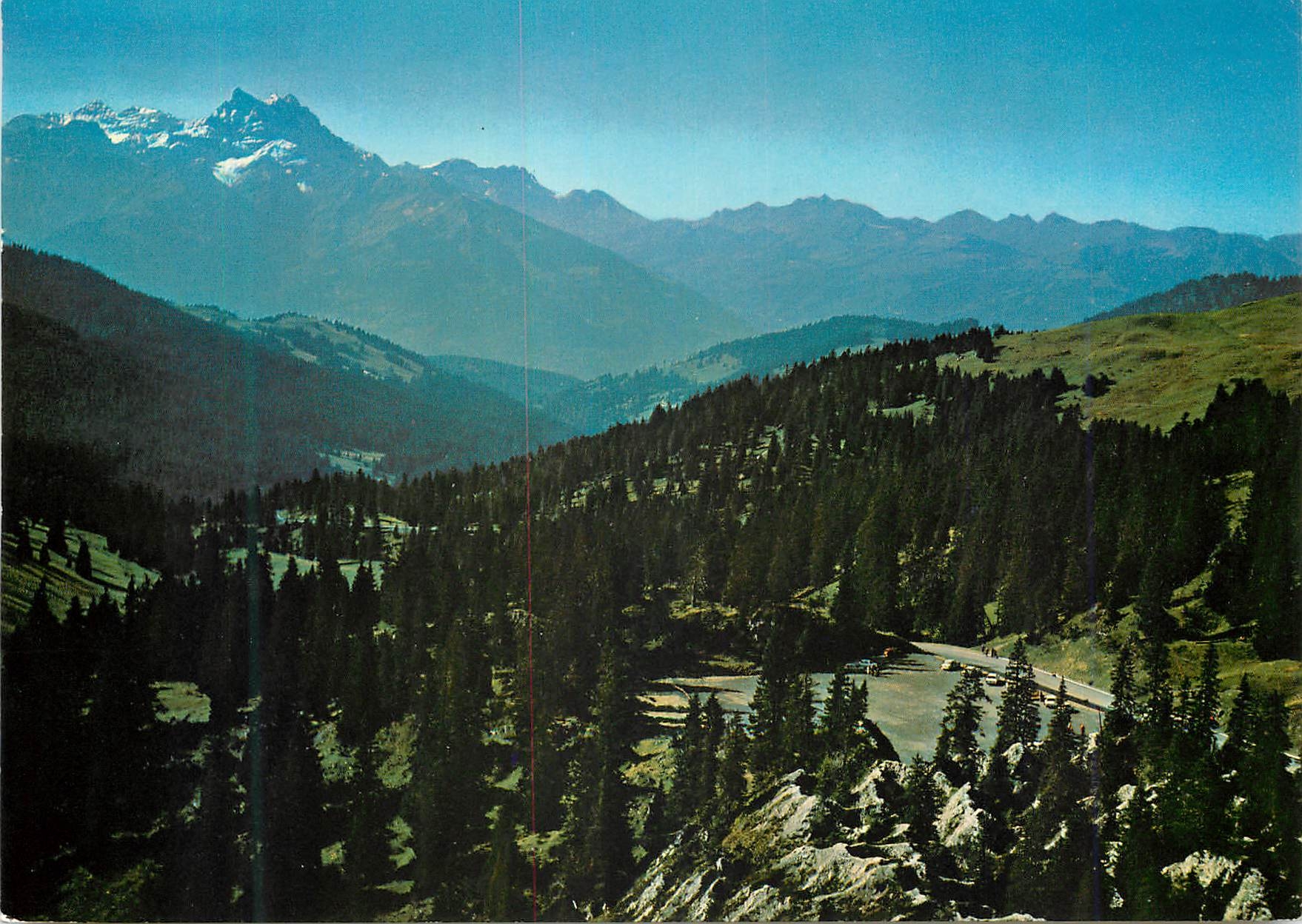 CPM Au Sommet du Col de la Croix entre Villars et les Diabelerets
