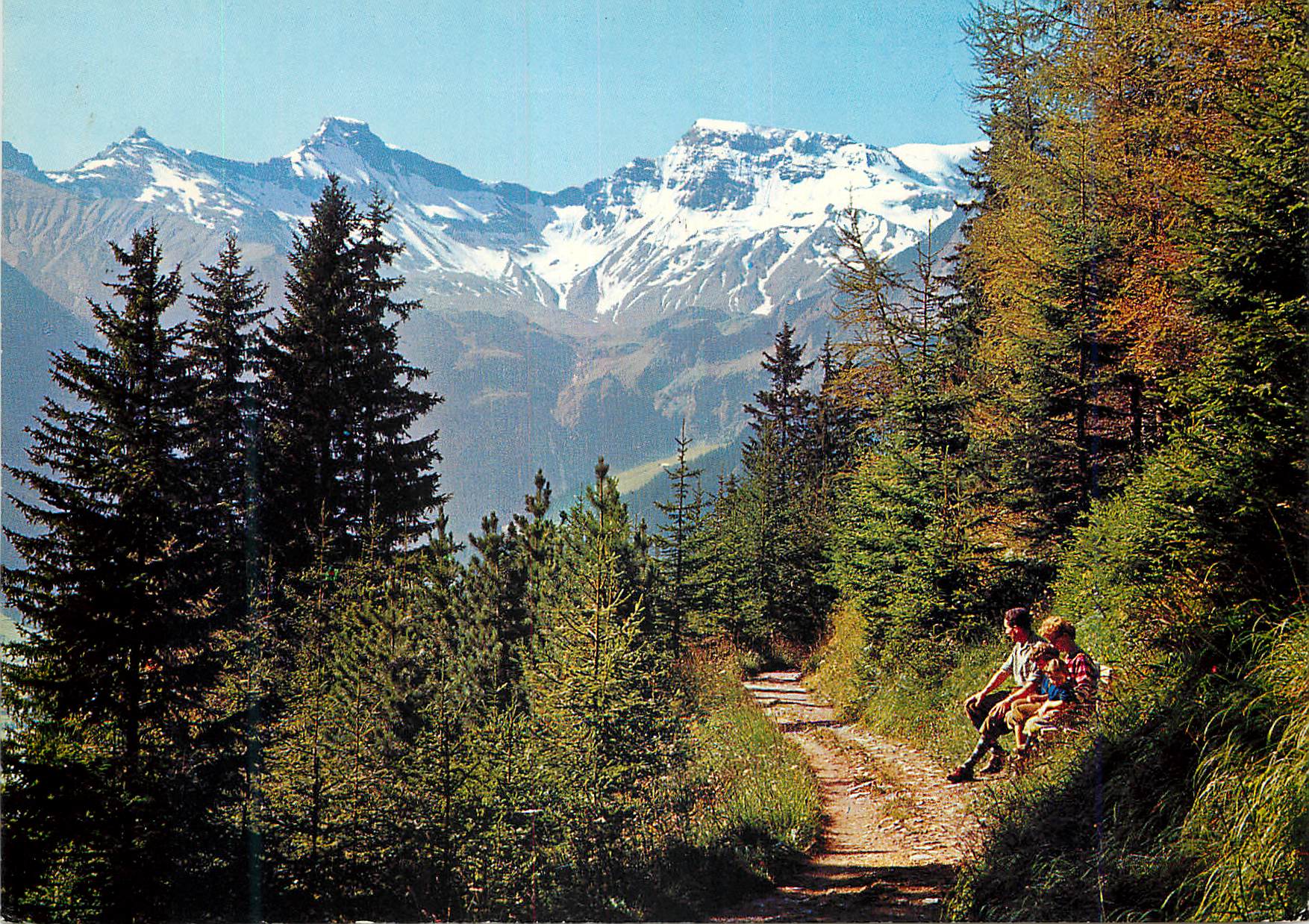 CPM Der Hornliweg bei Adelboden Tierhornli Steghorn Wildstrubel