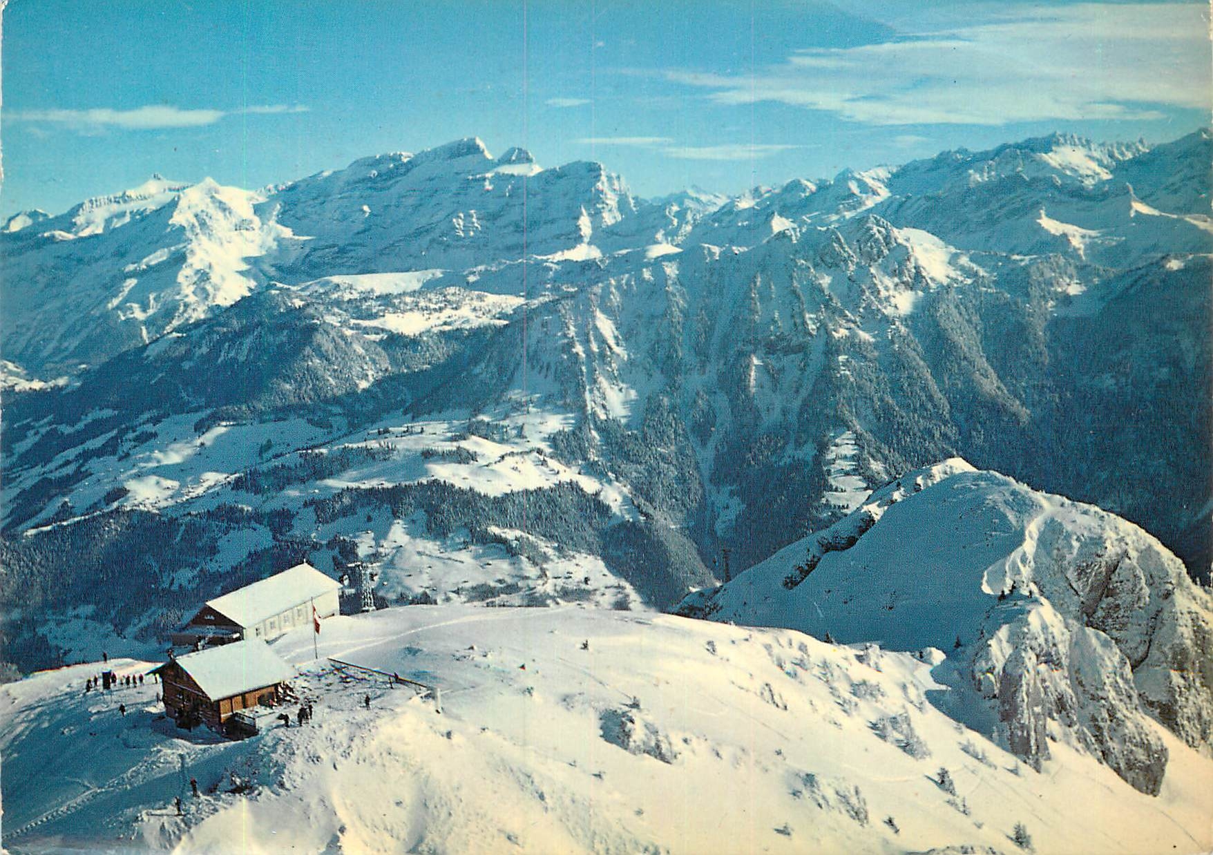 CPM La Berneuse sur Leysin Alpes vaudoises