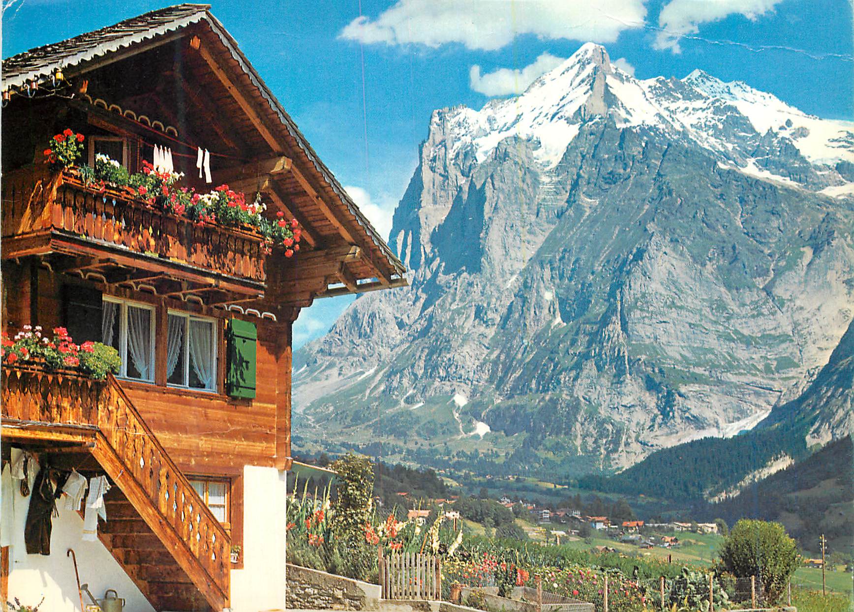 CPM Grindelwald mit Wetterhorn Berner Oberland