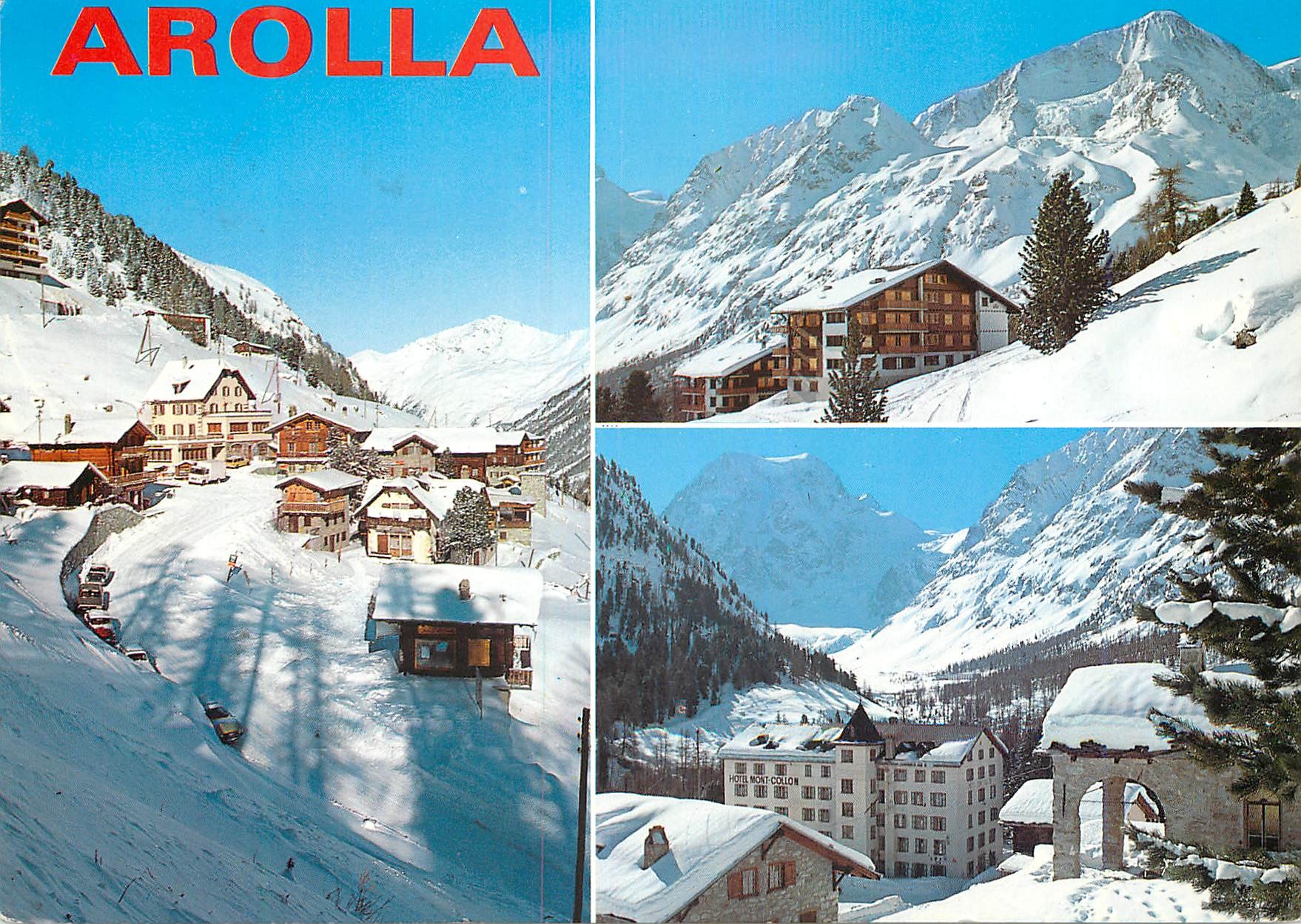CPM Arolla station dans le Val d Herens Wallis