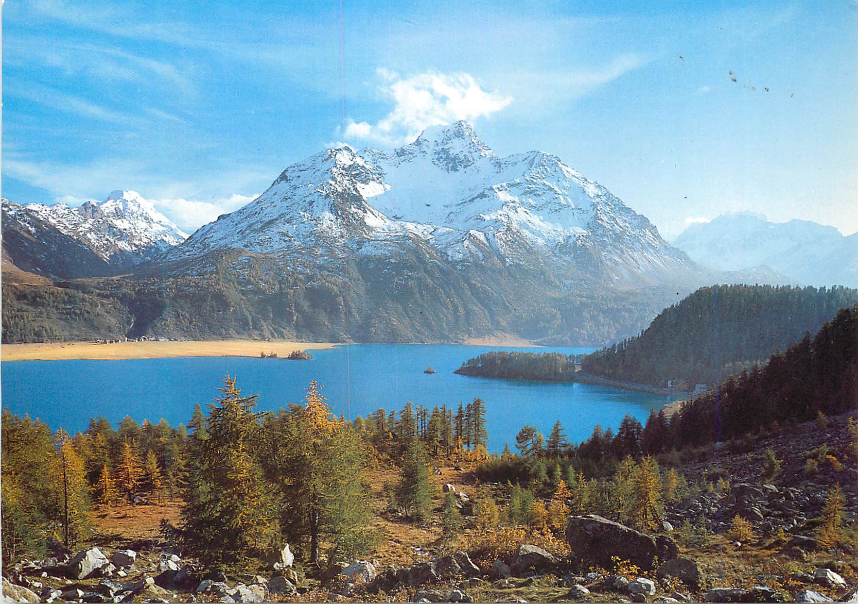 CPM Silsersee mit piz la Margna Oberengadin