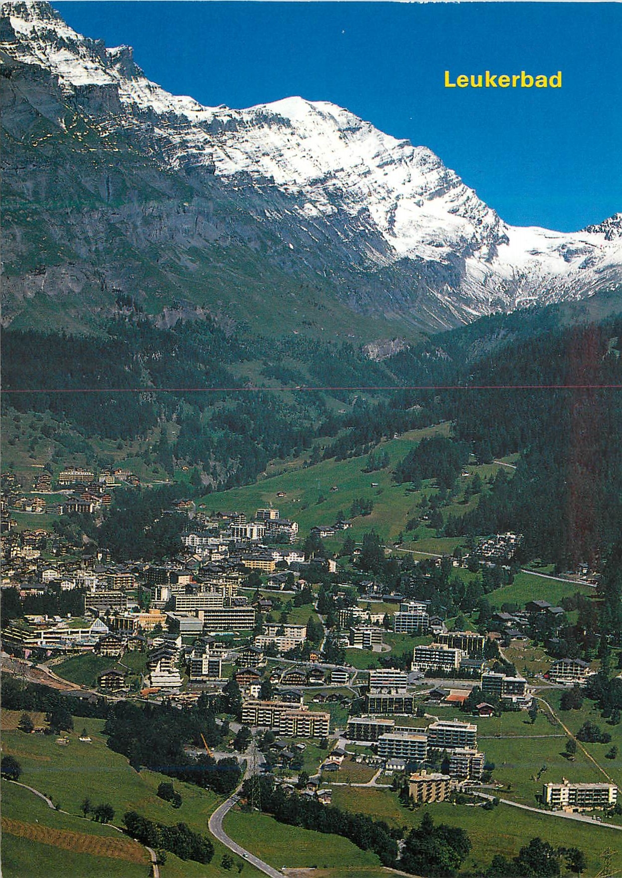 CPA Leukerbad Loeche les Bains Balmhorn