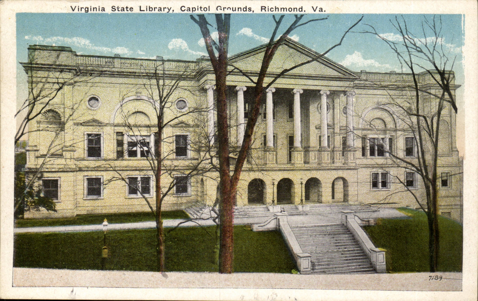 Etas Unis-USA-Virginia-Virginia State Library Capitol Grounds- Richmond -CPR