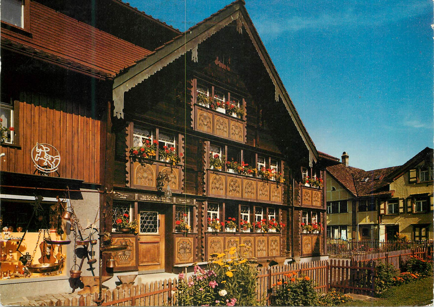 CPM Bemaltes Haus des Glockensattlers
