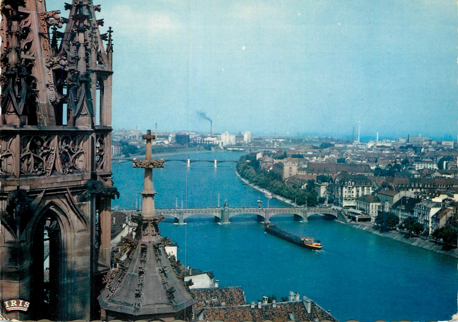 CPM Le Rhin vu de la Cathedrale
