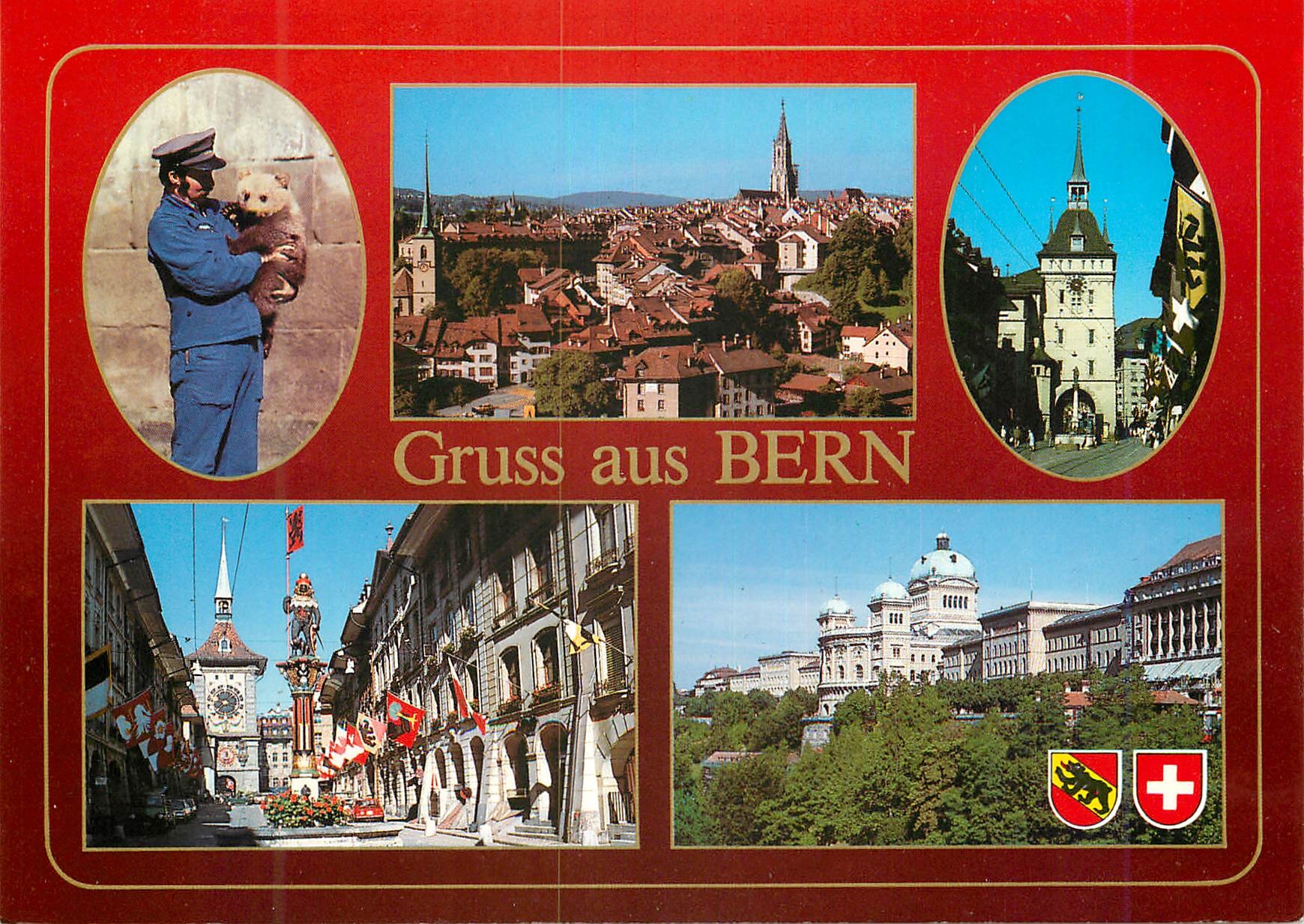 CPM Berengraben  Bundeshaus und Zeitglockenturm
