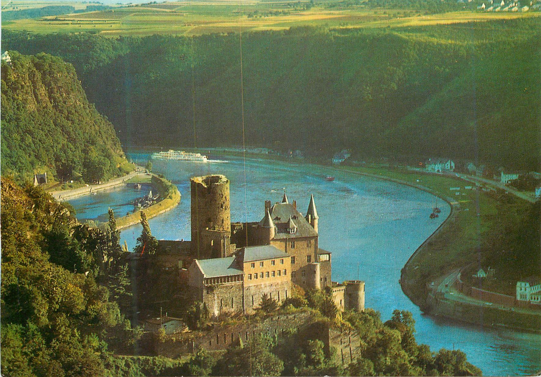 Château de Katz — Rhin et Loreley — Umlauf-Verlag, München, n° 130