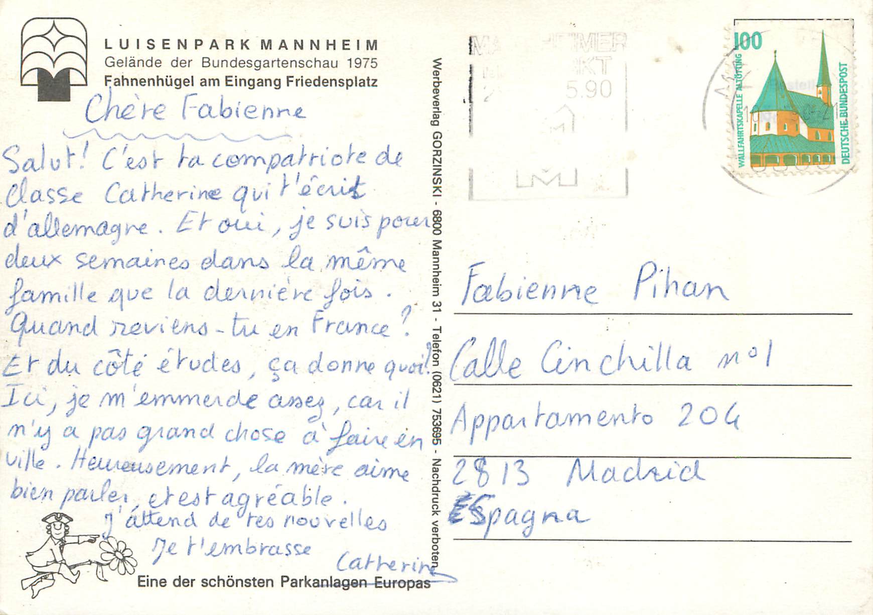 CPM Luisenpark — Verso