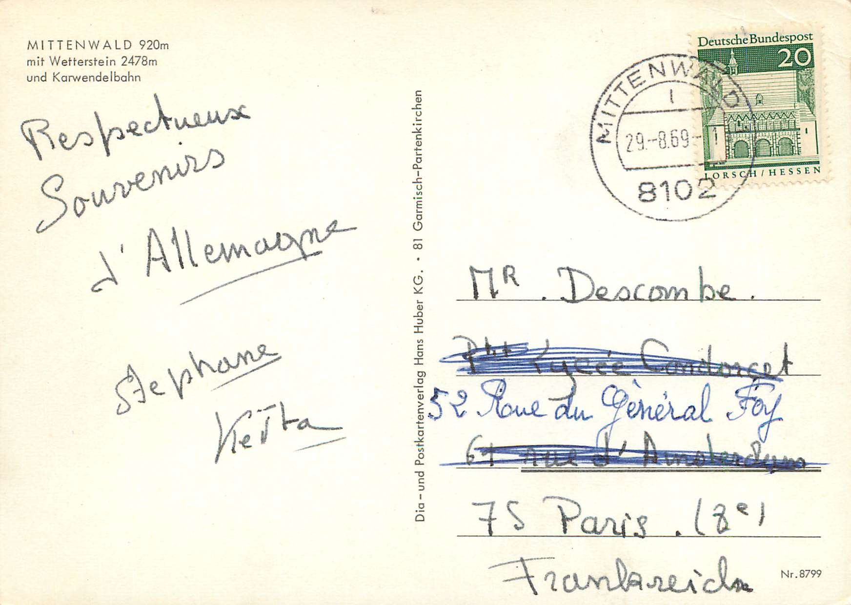 CPM Karwendelbahn — Back