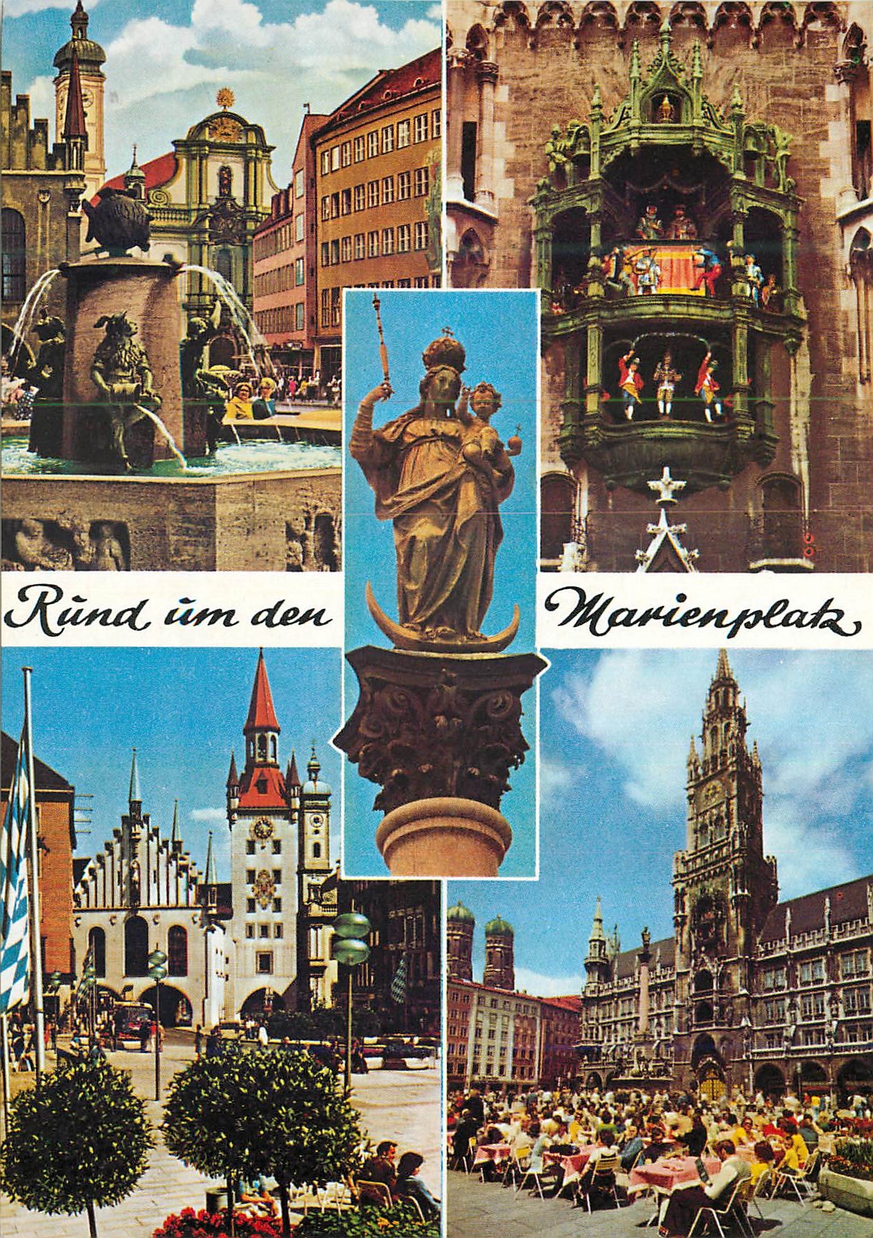 CPM Fischbrunnen  Glockenspiel  Altes Rathaus  Neues Rathaus