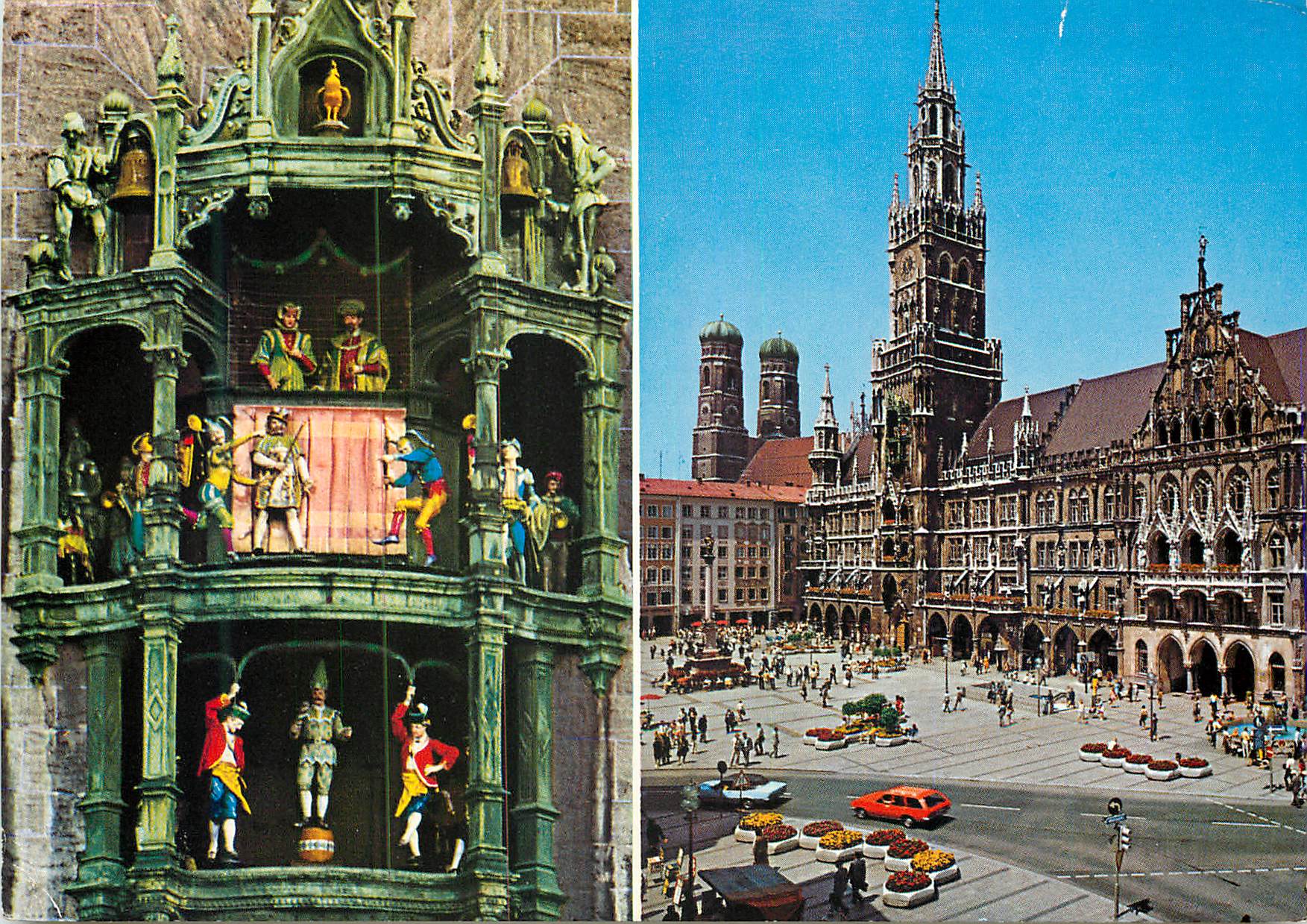 CPM Hotel de Ville et carillon