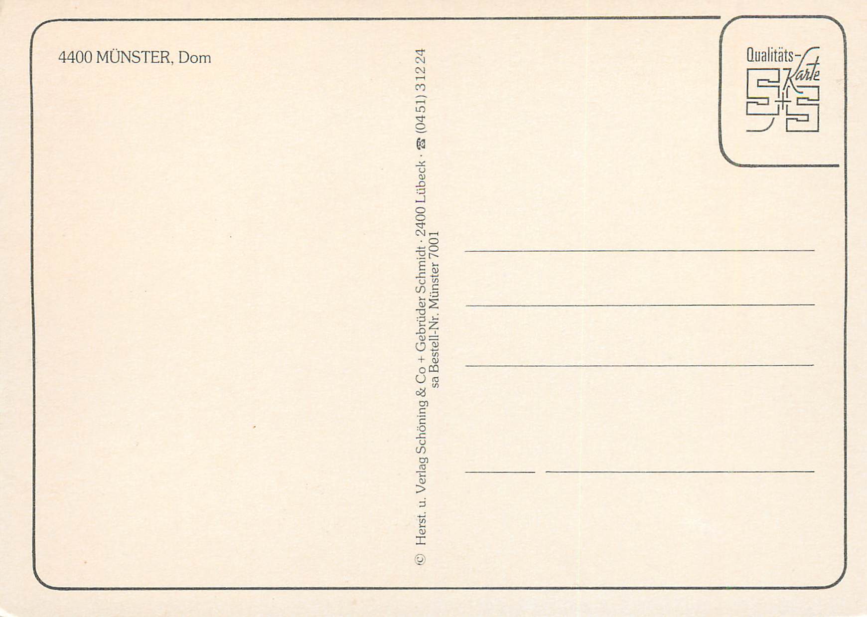CPM Munster Dom — Back