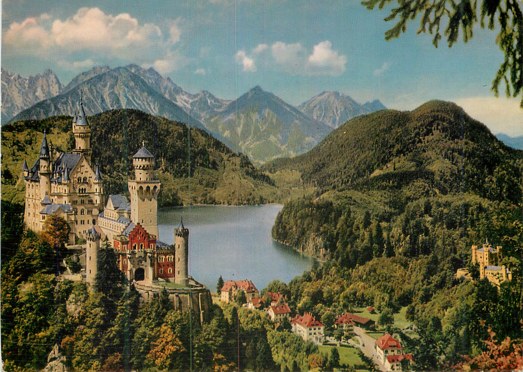 CPM Neuschwanstein castle and Hohenschwangau