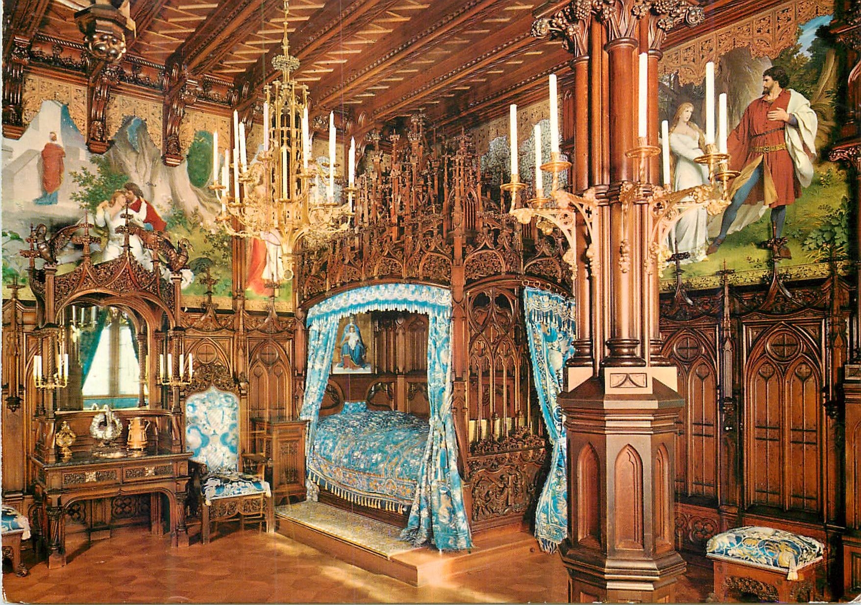 CPM Neuschwanstein castle-Bedroom