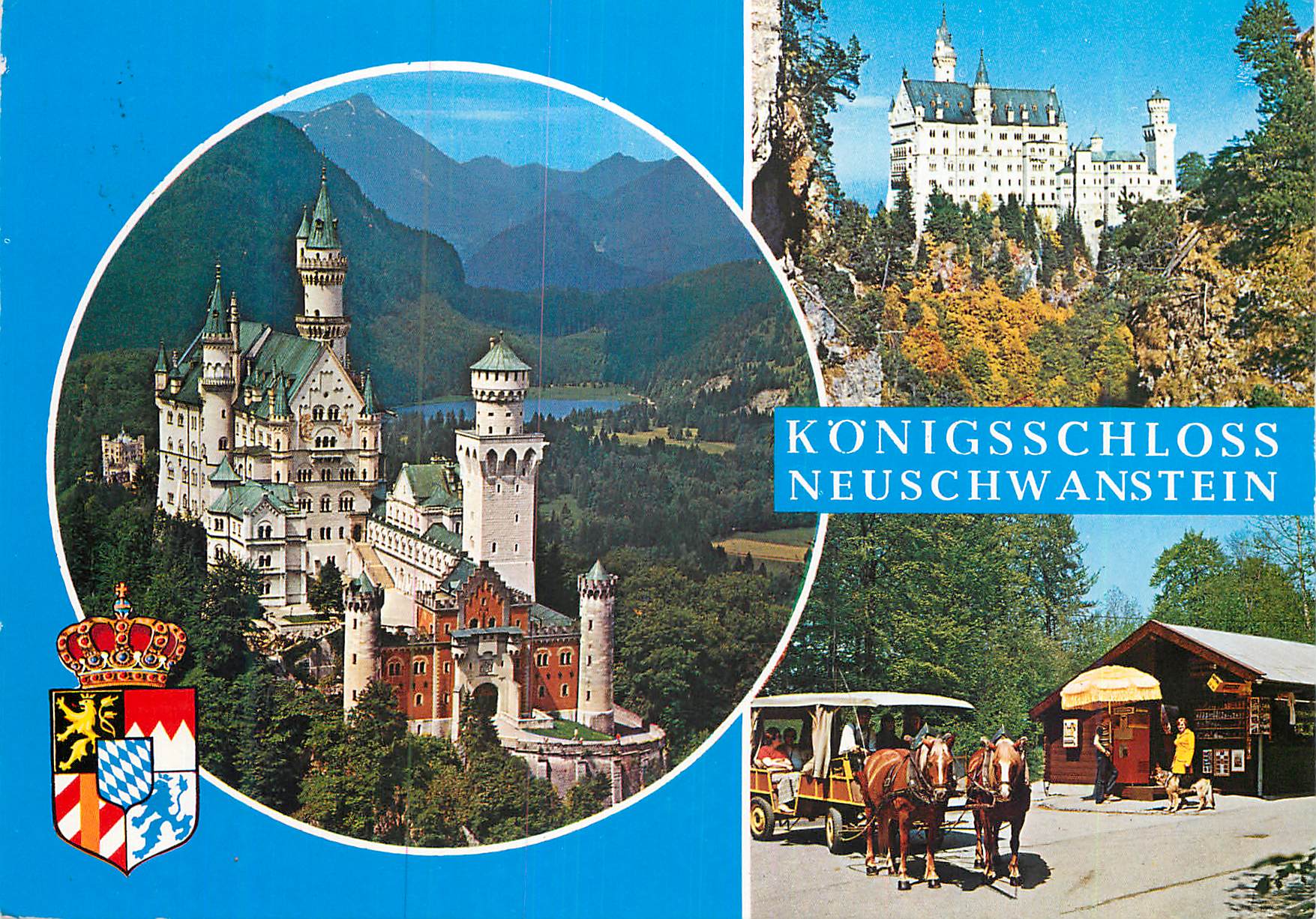 CPM Neuschwanstein castle and Hohenschwangau
