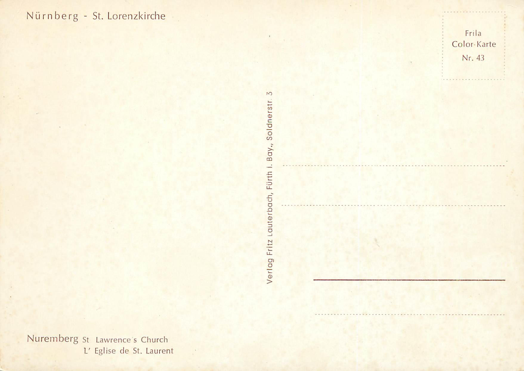 CPM St.Lorenzkirche — Back