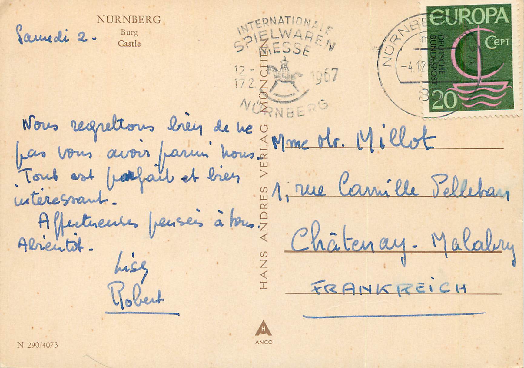 CPM Burg — Rückseite