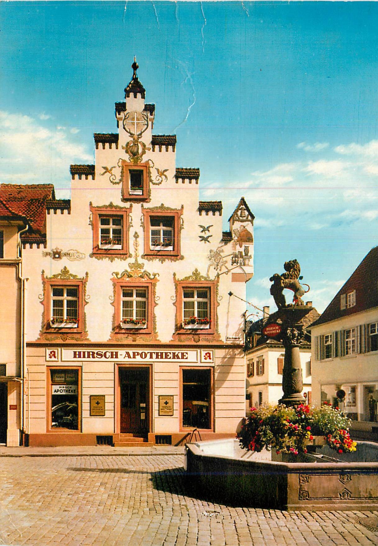 CPM Hirsch-apotheke und Lowenbrunnen am Fischmarkt